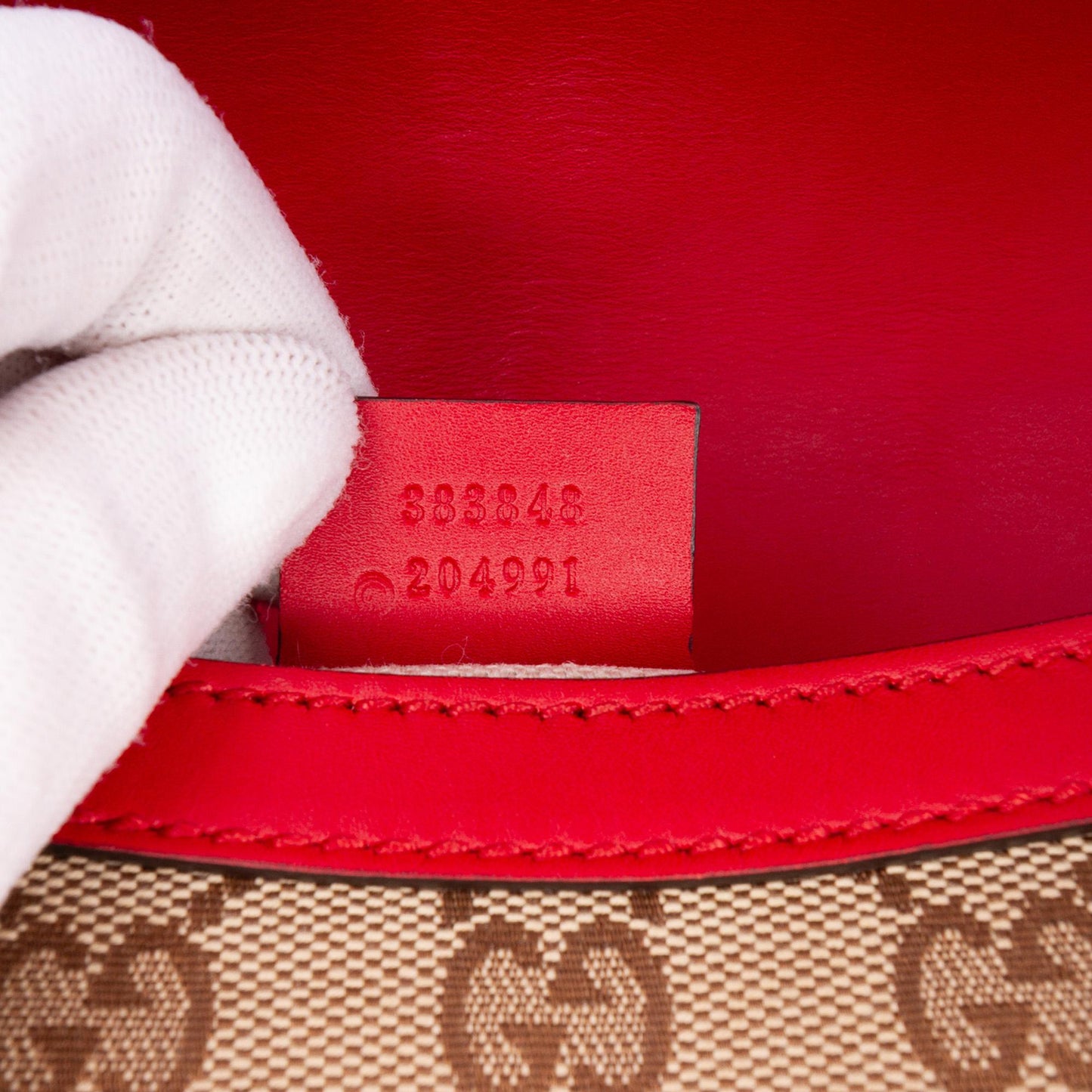 Gucci Medium GG Canvas Lady Web Crossbody
