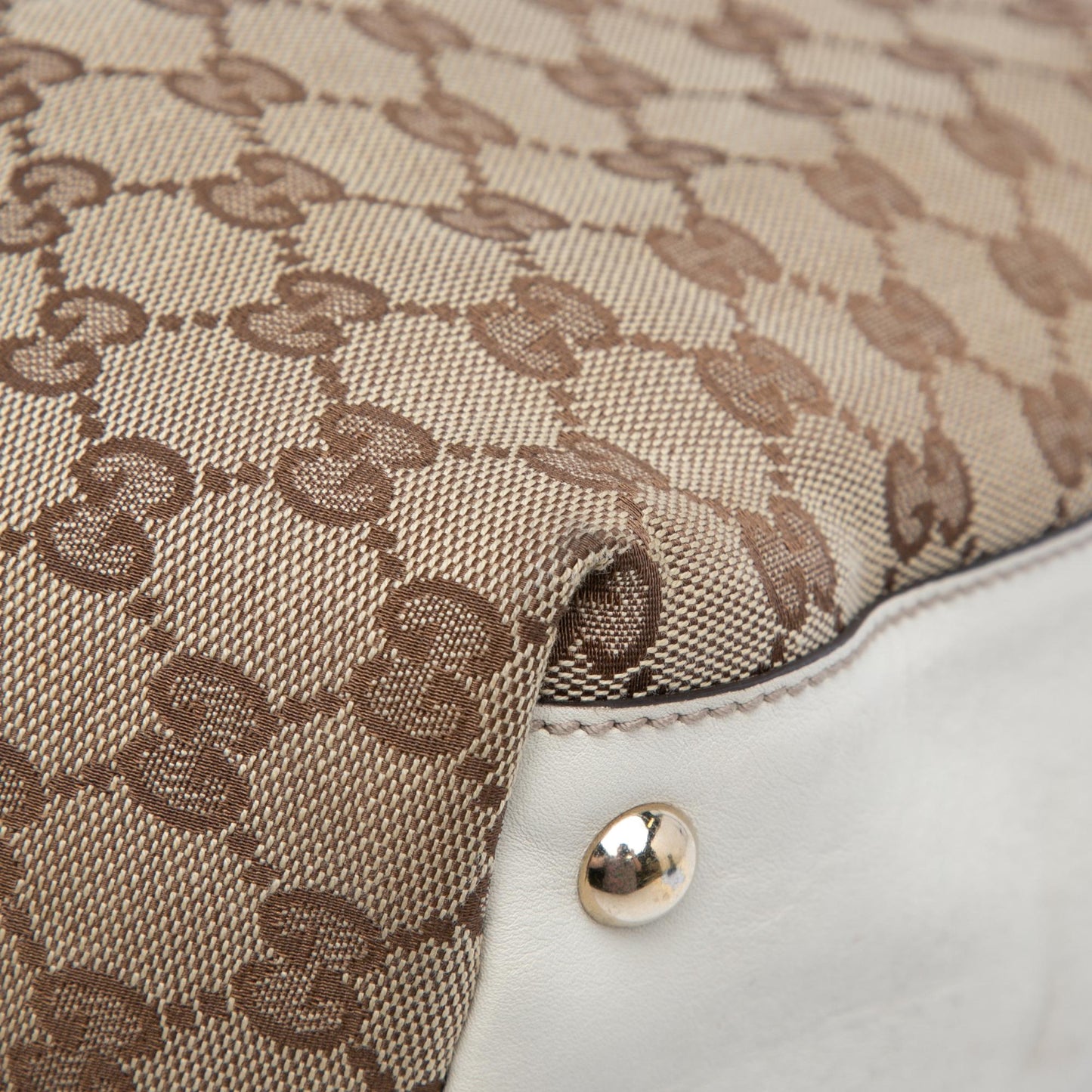 Gucci Medium GG Canvas New Britt Tote (SHG-8cJTJb)