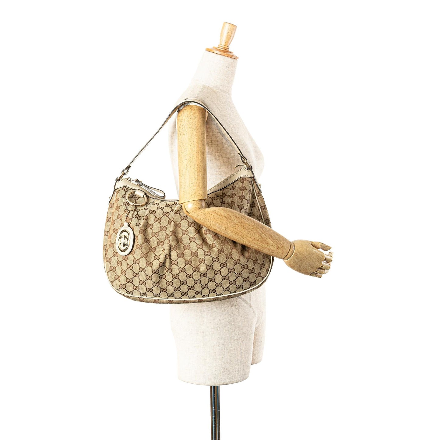 Gucci Medium GG Canvas Sukey Shoulder Bag