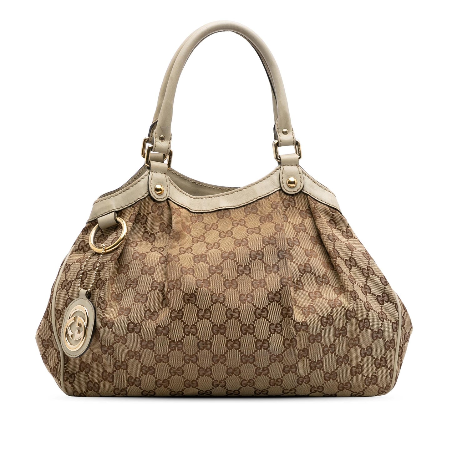 Gucci Medium GG Canvas Sukey Tote