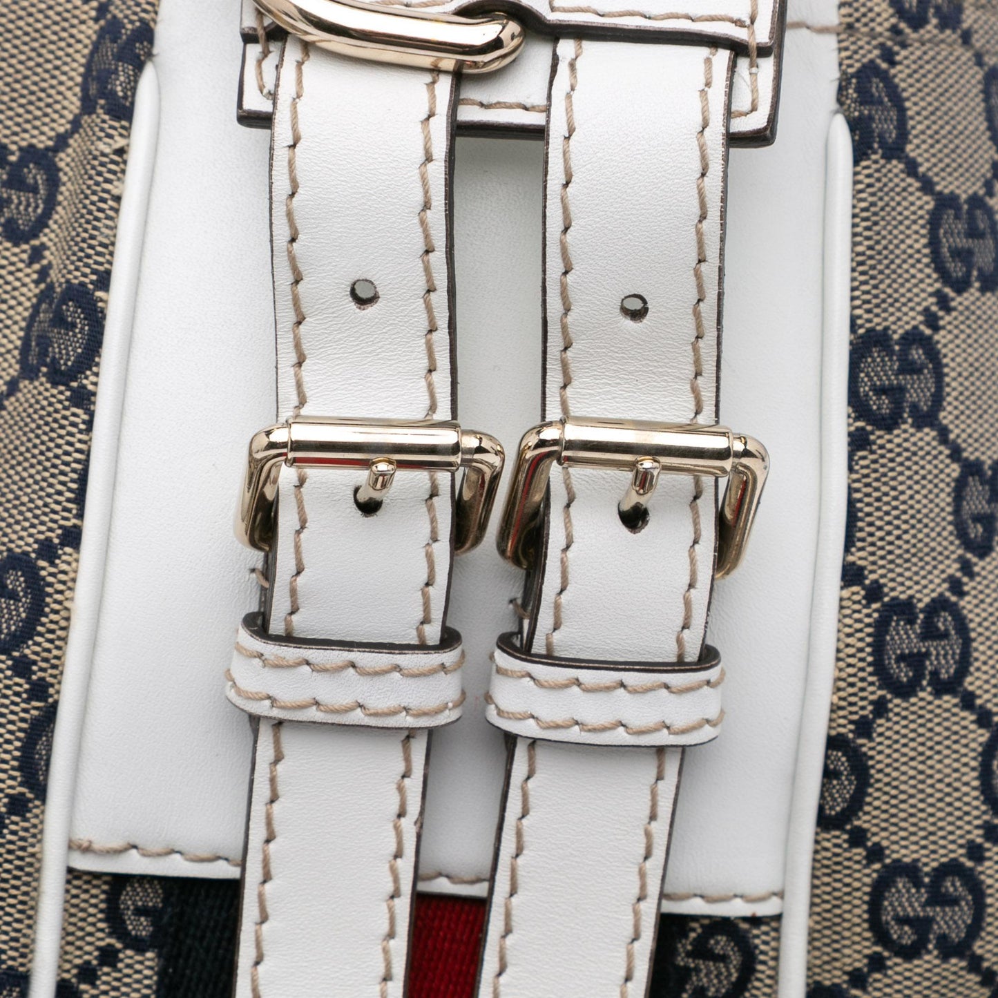 Gucci Medium GG Canvas Web Heritage Shoulder Bag