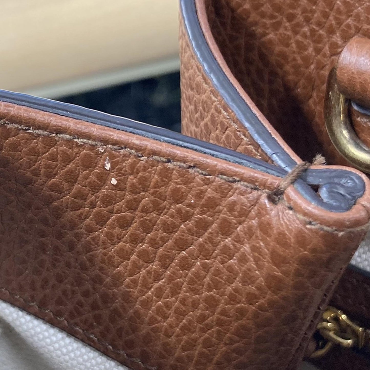 Gucci Medium GG Denim Jackie 1961 Tote (SHG-1r0eCA)