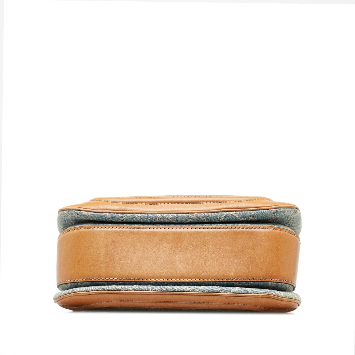 Gucci Medium GG Denim New Bamboo Satchel (SHG-qBkbXy)
