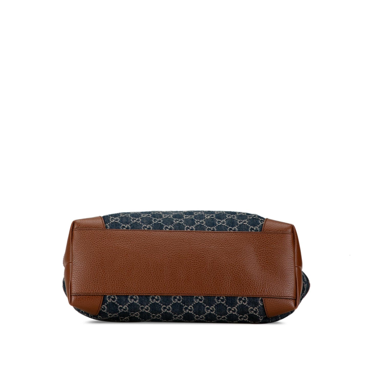 Gucci Medium GG Denim Ophidia Shopping Tote (SHG-qnGa5Q)