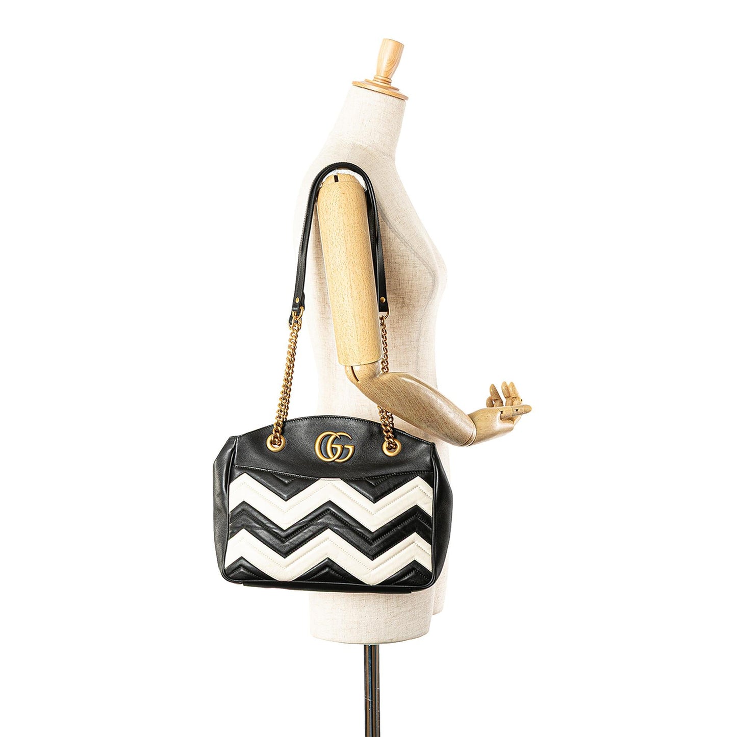 Gucci Medium GG Marmont Matelasse Leather Chain Shoulder Bag