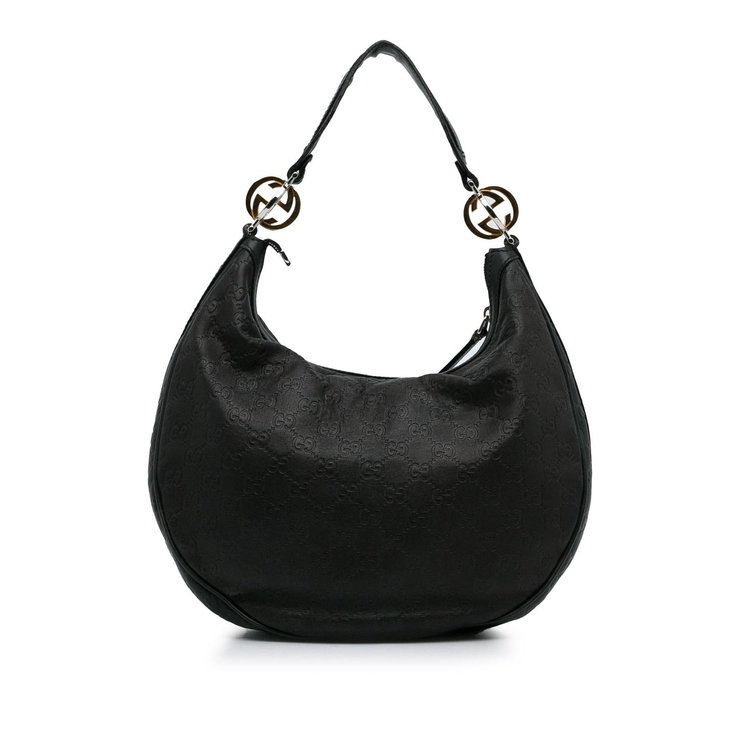 Gucci Medium GG Signature Twins Hobo (SHG-RmbMFm)