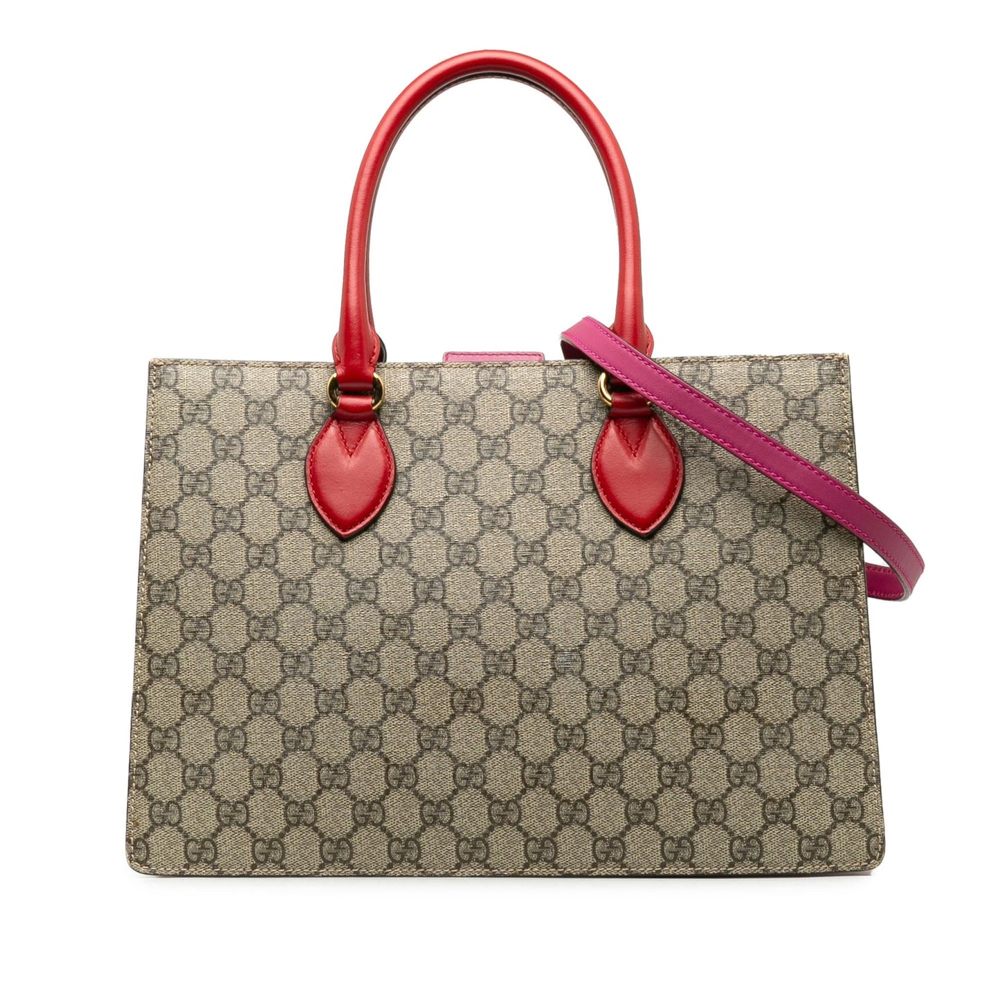 Gucci Medium GG Supreme Convertible Tote (SHG-q7msyO)