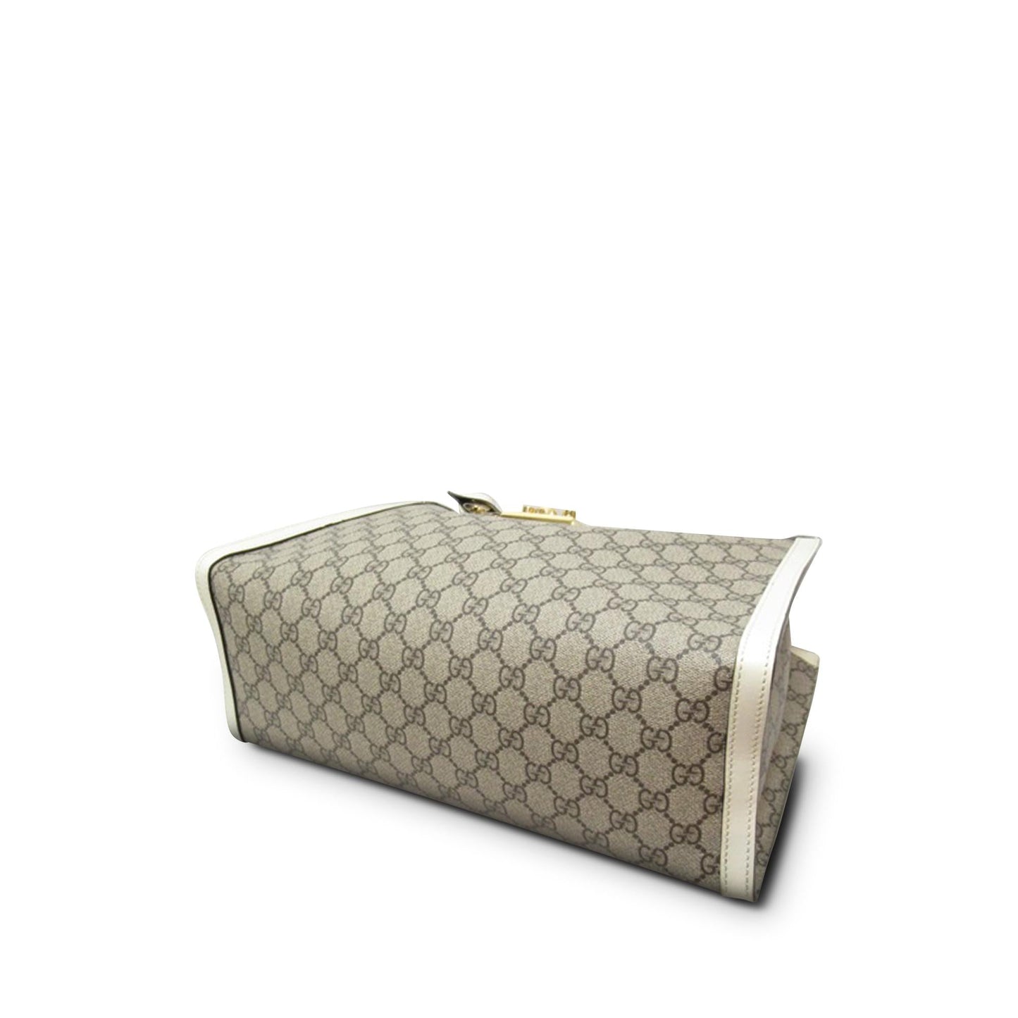 Gucci Medium GG Supreme Padlock Tote Bag (SHG-uagYvF)