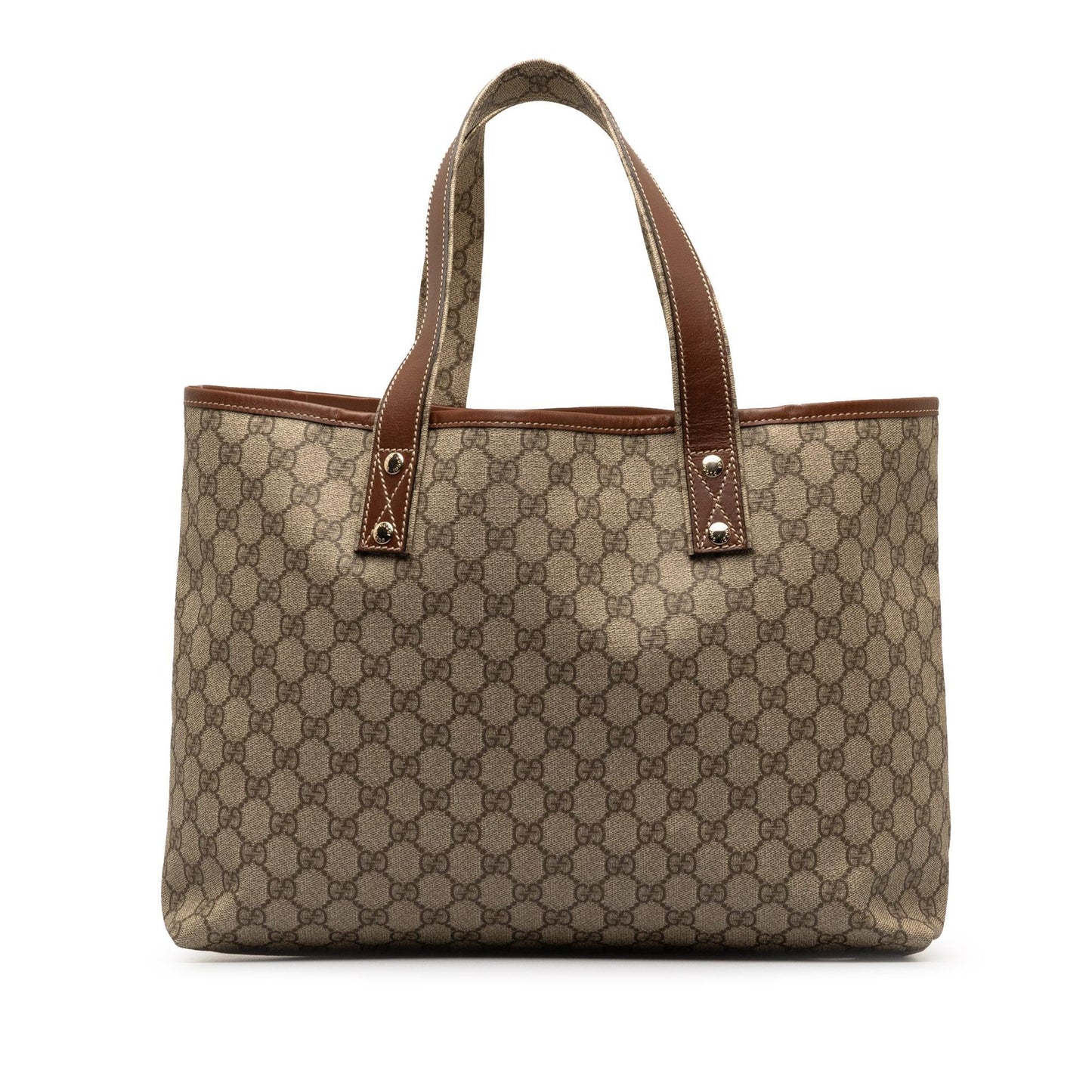 Gucci Medium GG Supreme Web Loop Tote Bag (SHG-Ew9uNi)
