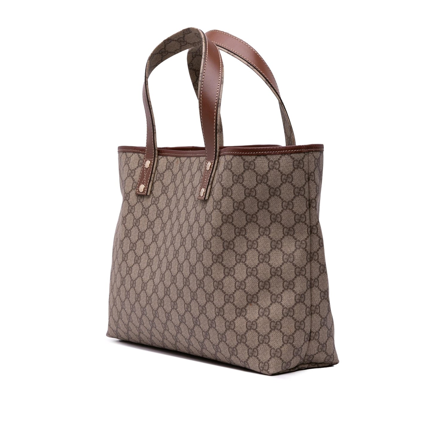 Gucci Medium GG Supreme Web Loop Tote Bag