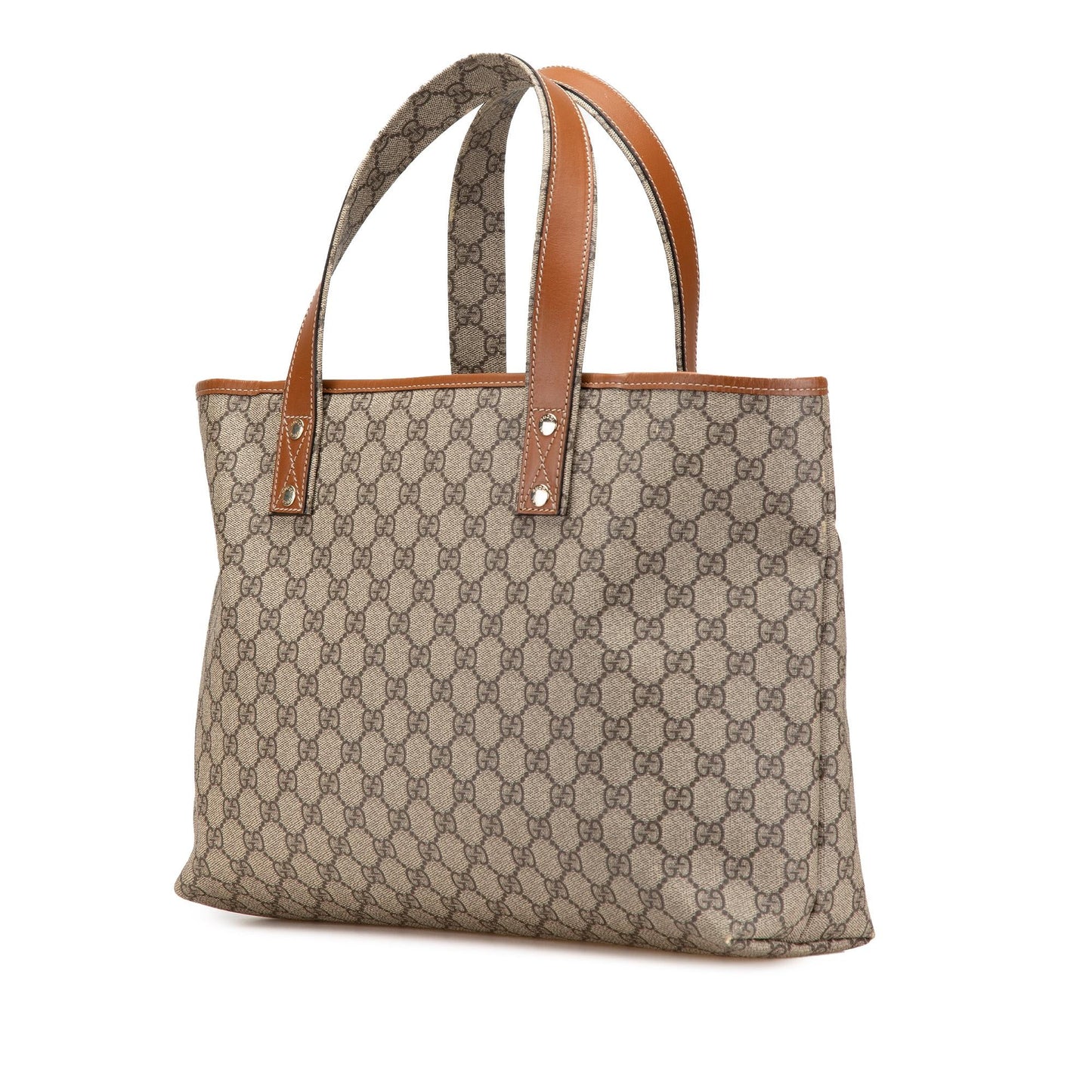 Gucci Medium GG Supreme Web Loop Tote Bag