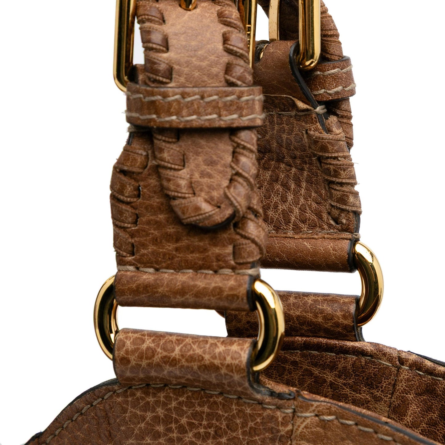 Gucci Medium Grained Calfskin Charlotte Hobo