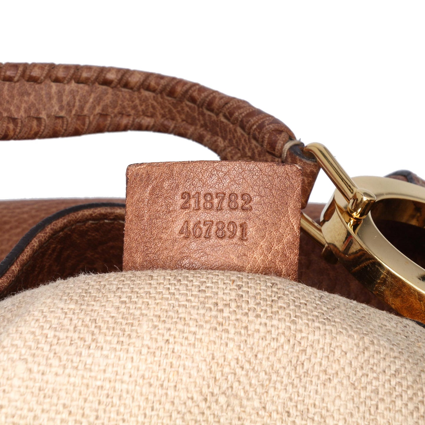 Gucci Medium Grained Calfskin Charlotte Hobo