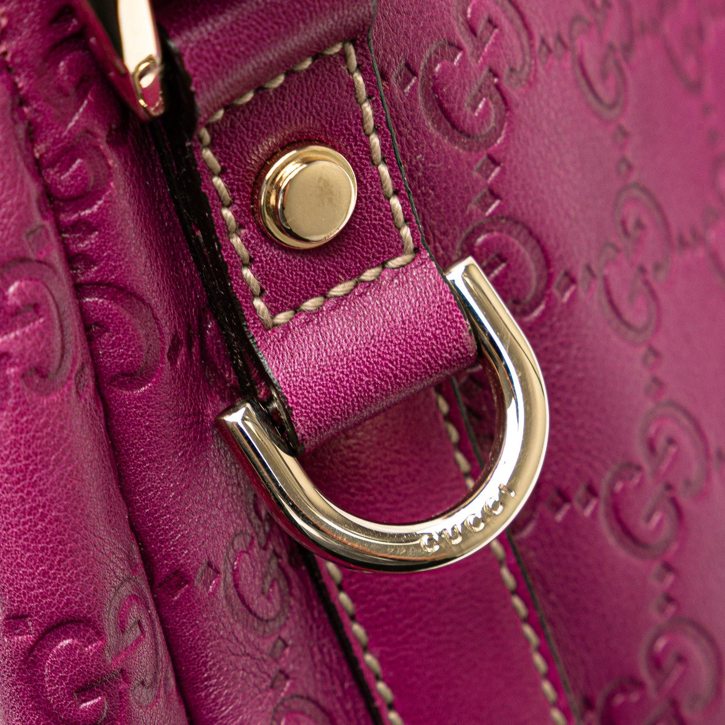 Gucci Medium Guccissima Abbey D Ring Tote