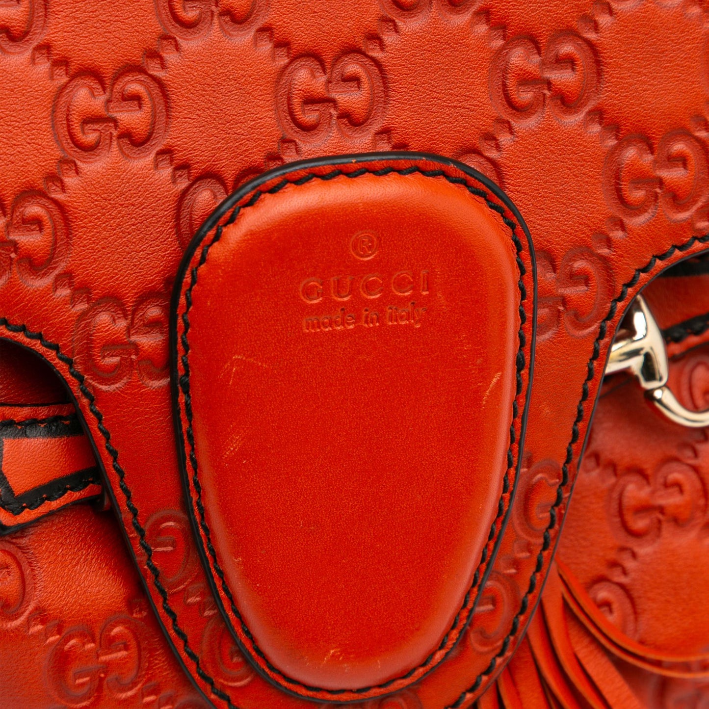 Gucci Medium Guccissima Emily Satchel