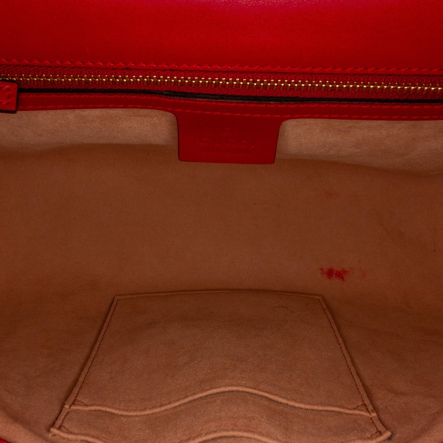 Gucci Medium Guccissima Padlock Shoulder Bag (SHG-rhl6JS)
