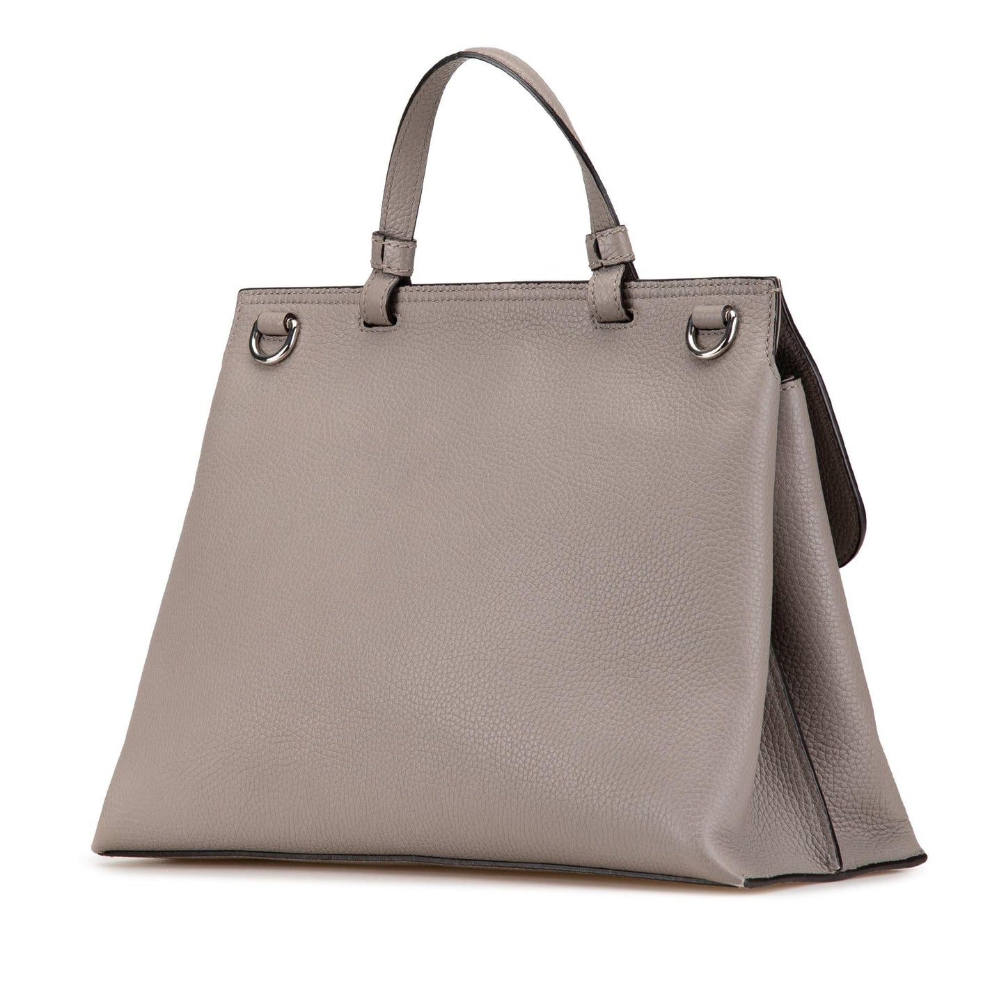 Gucci Medium Leather Bamboo Daily Satchel