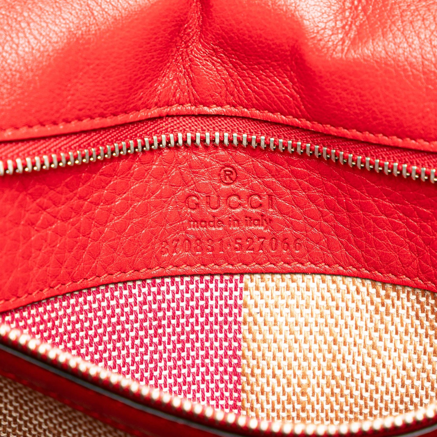 Gucci Medium Leather Bamboo Daily Satchel