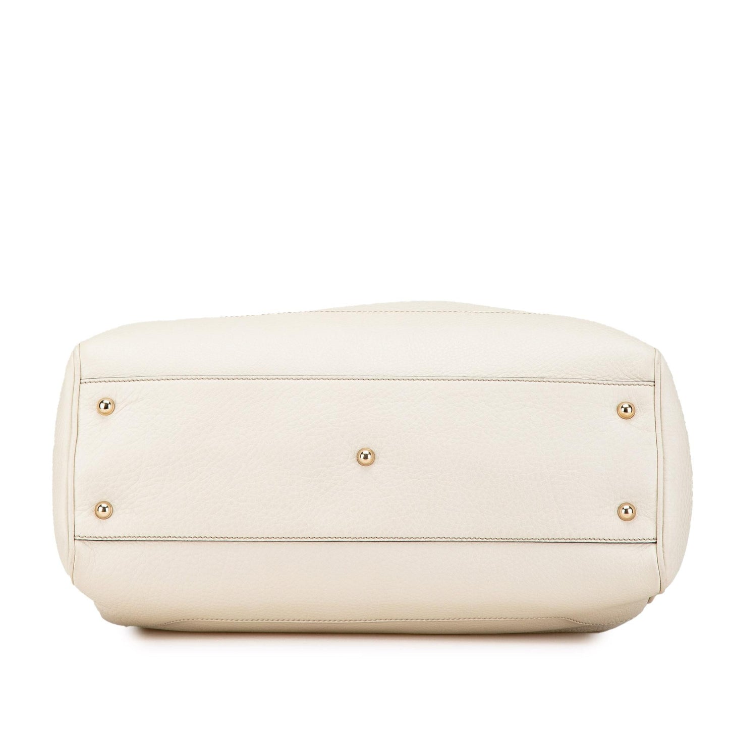 Gucci Medium Leather Bamboo Diana Tote