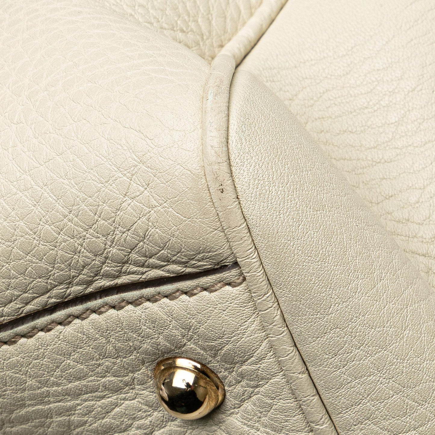 Gucci Medium Leather Bamboo Diana Tote