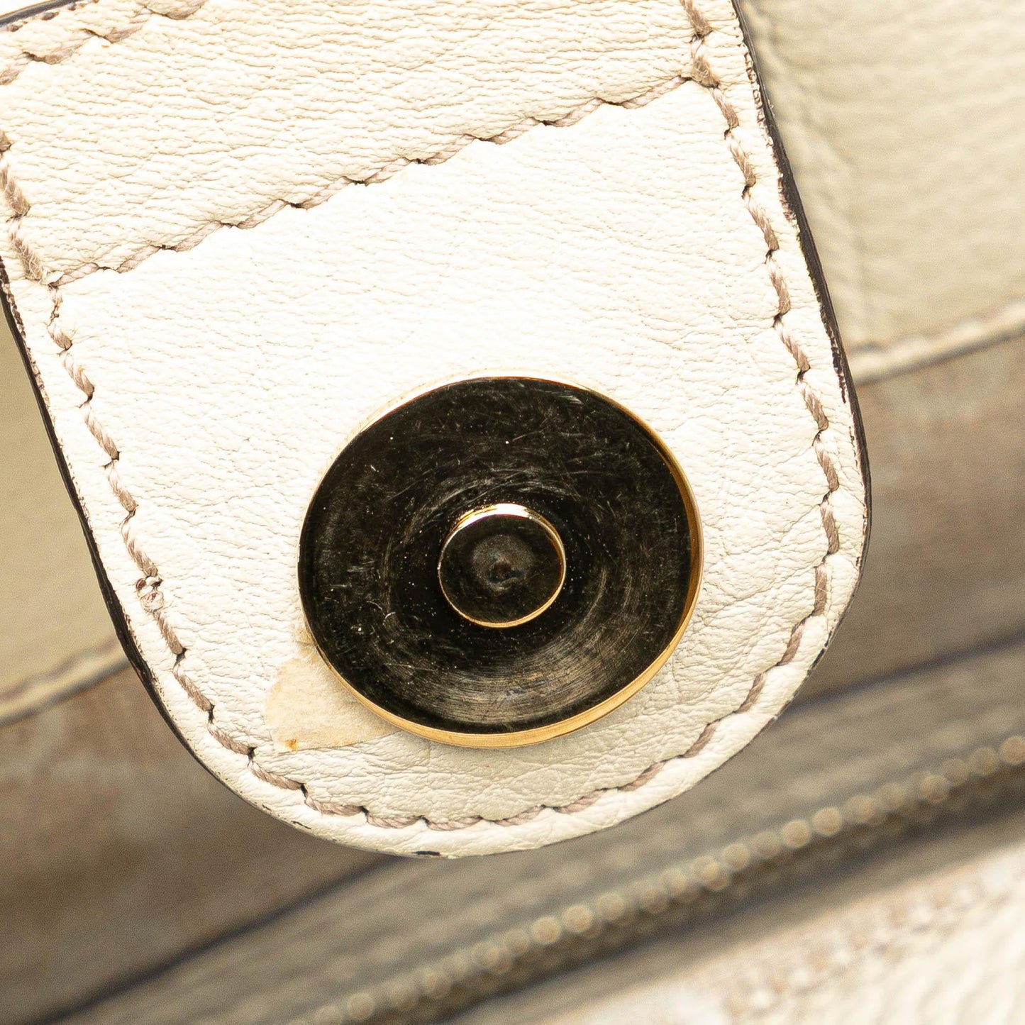 Gucci Medium Leather Bamboo Diana Tote
