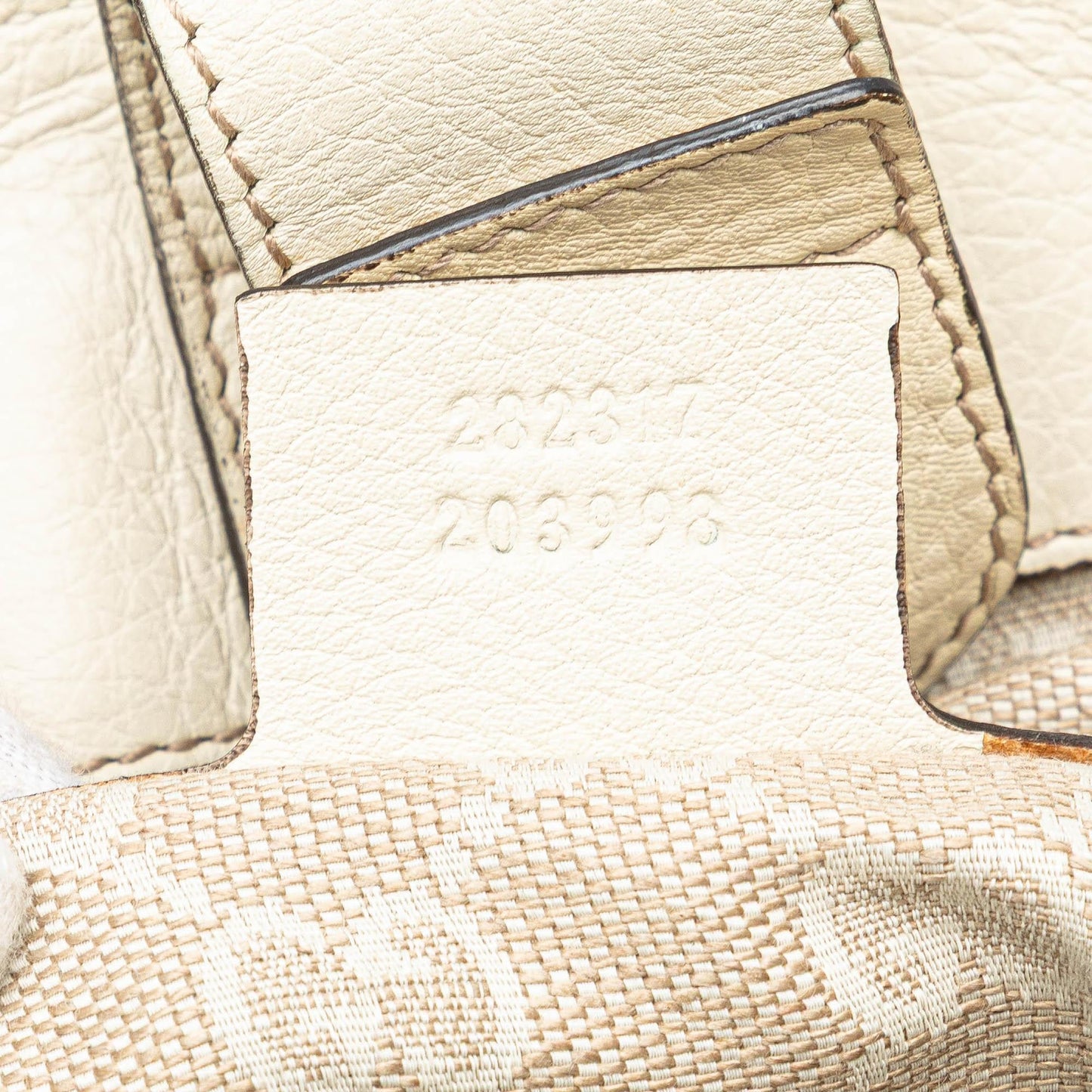 Gucci Medium Leather Bamboo Diana Tote
