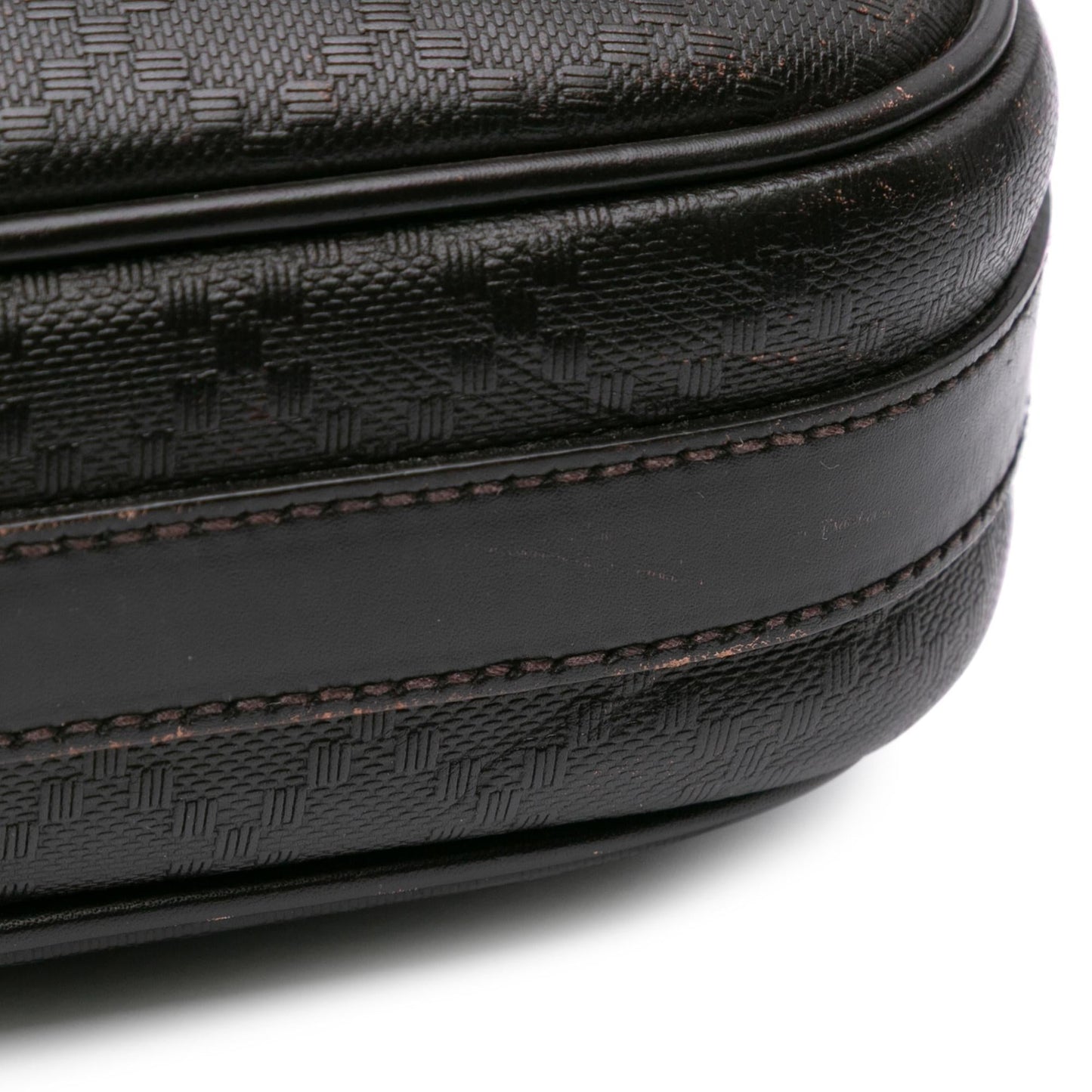 Gucci Medium Leather Diamante Bright Business Bag