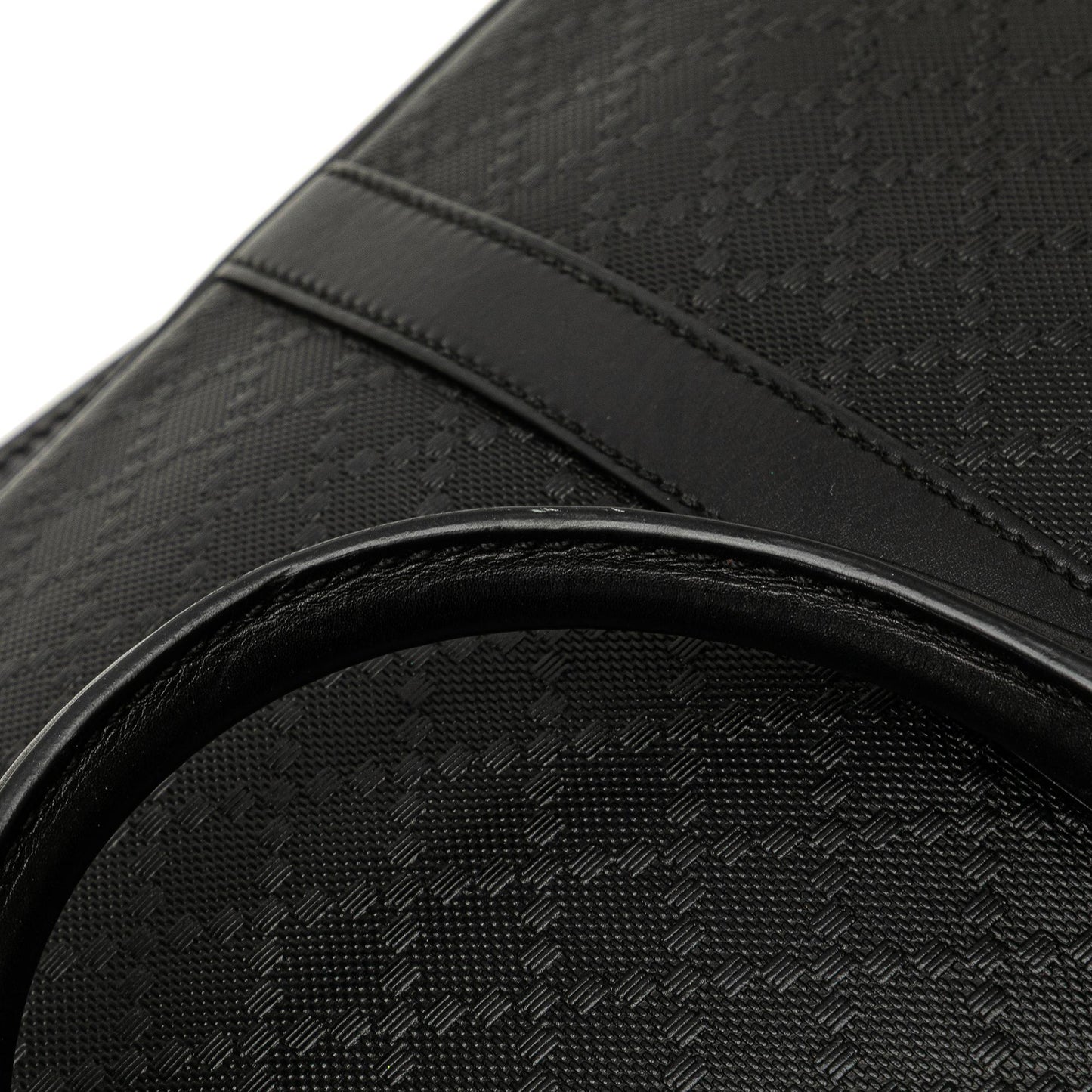 Gucci Medium Leather Diamante Bright Business Bag