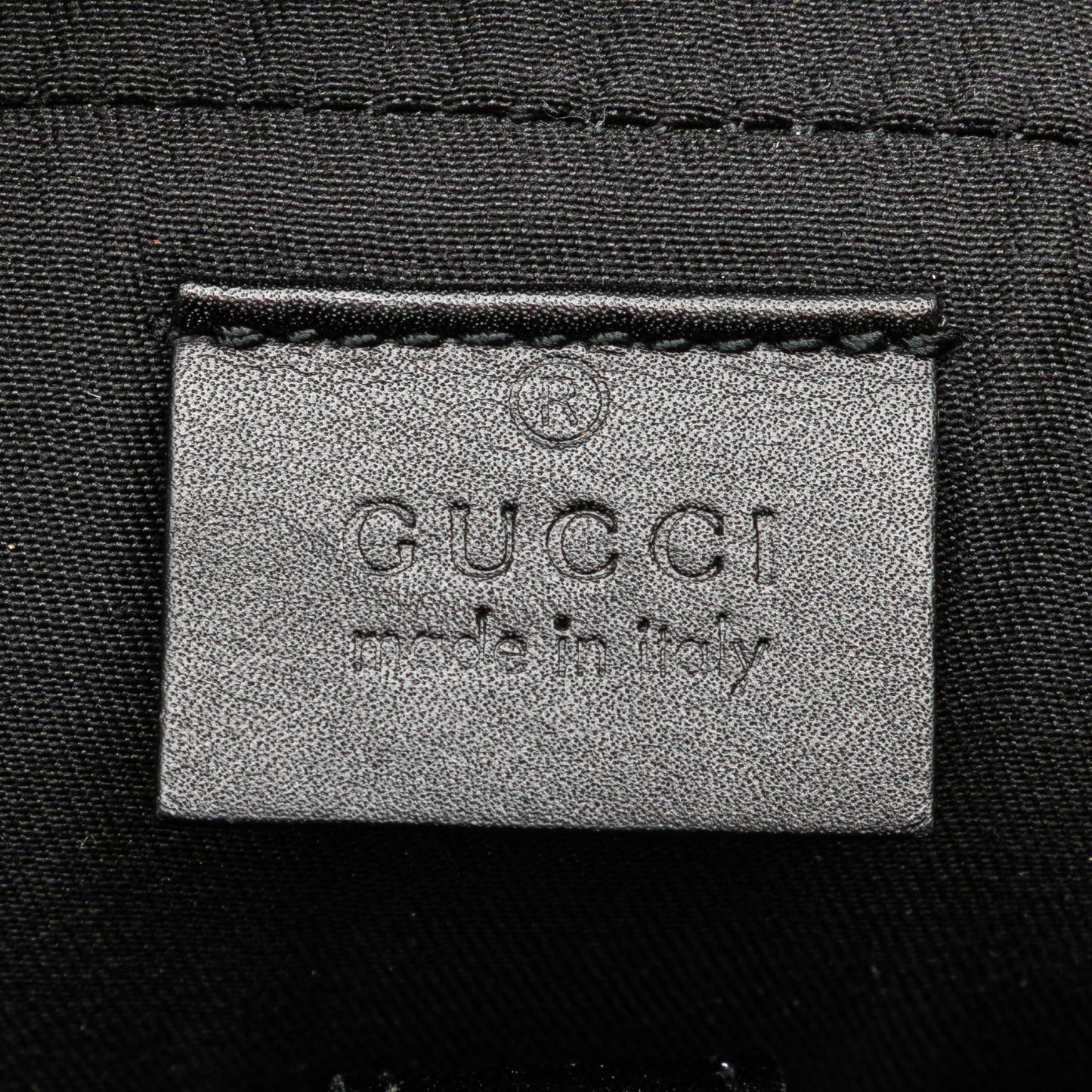 Gucci Medium Leather Diamante Bright Business Bag