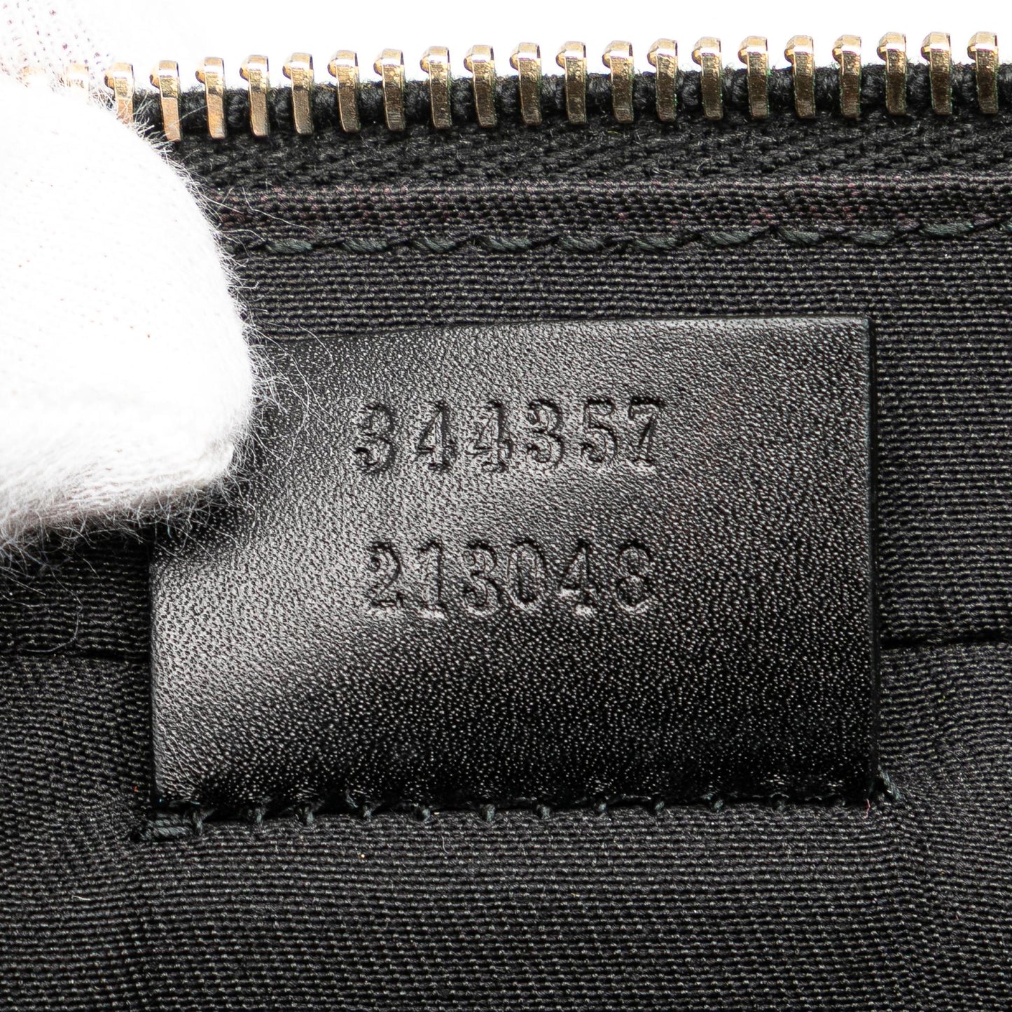 Gucci Medium Leather Diamante Bright Business Bag