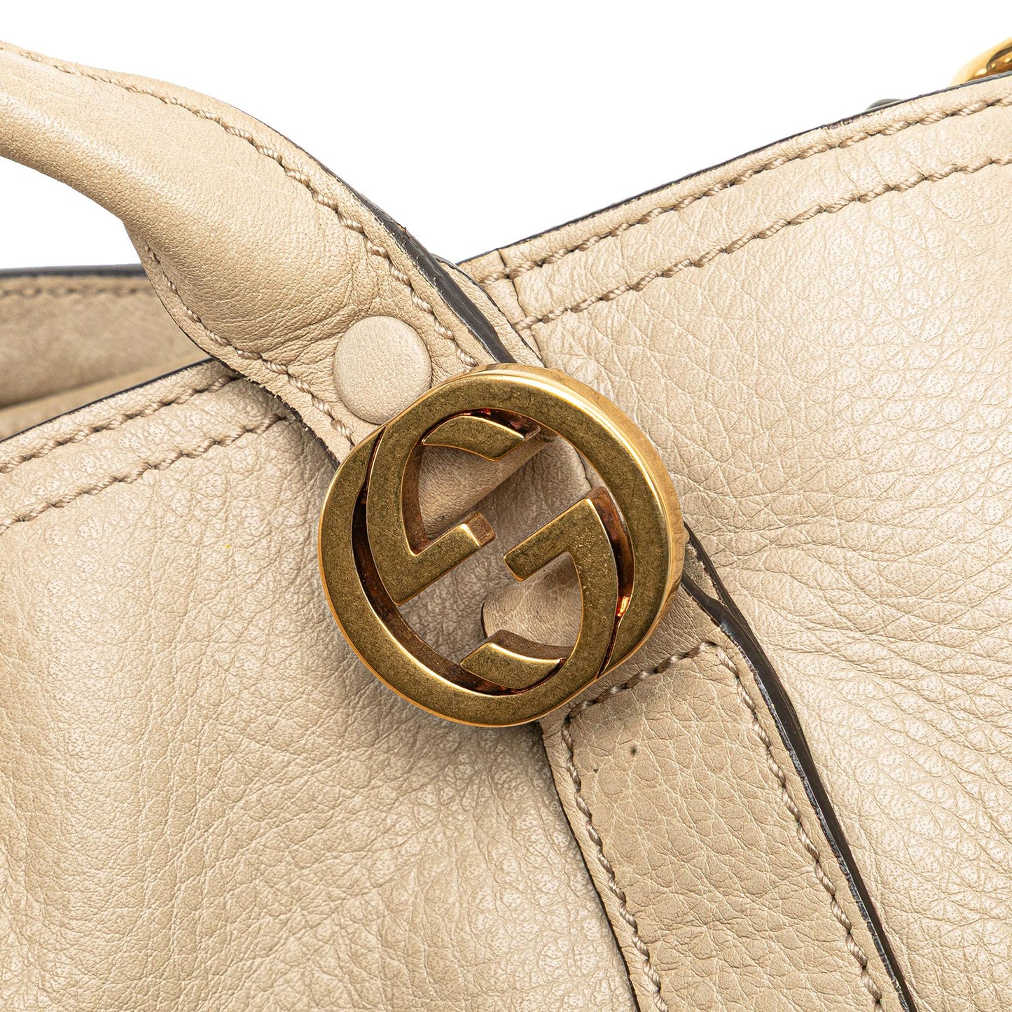 Gucci Medium Leather Miss GG Satchel