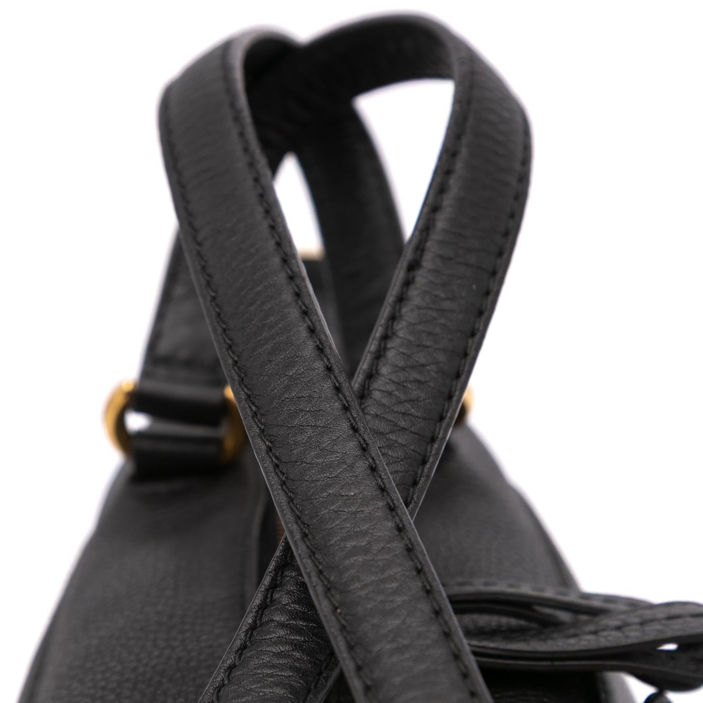 Gucci Medium Leather Ride Top Handle Bag