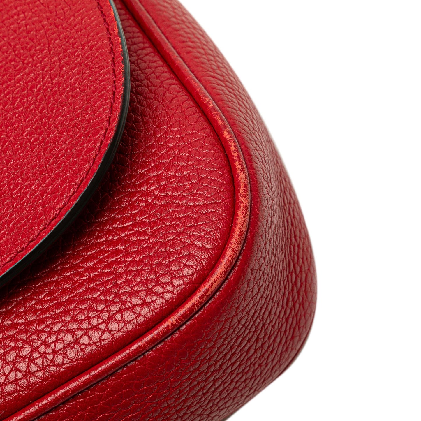 Gucci Medium Leather Soho Chain Flap Crossbody