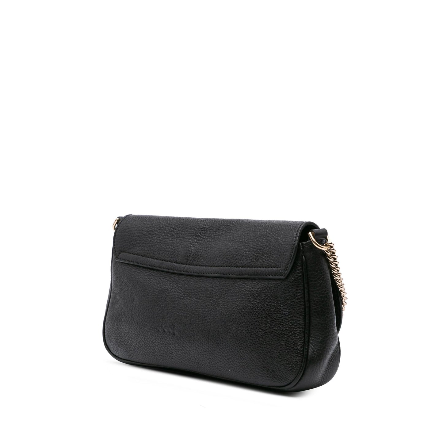 Gucci Medium Leather Soho Chain Flap Crossbody