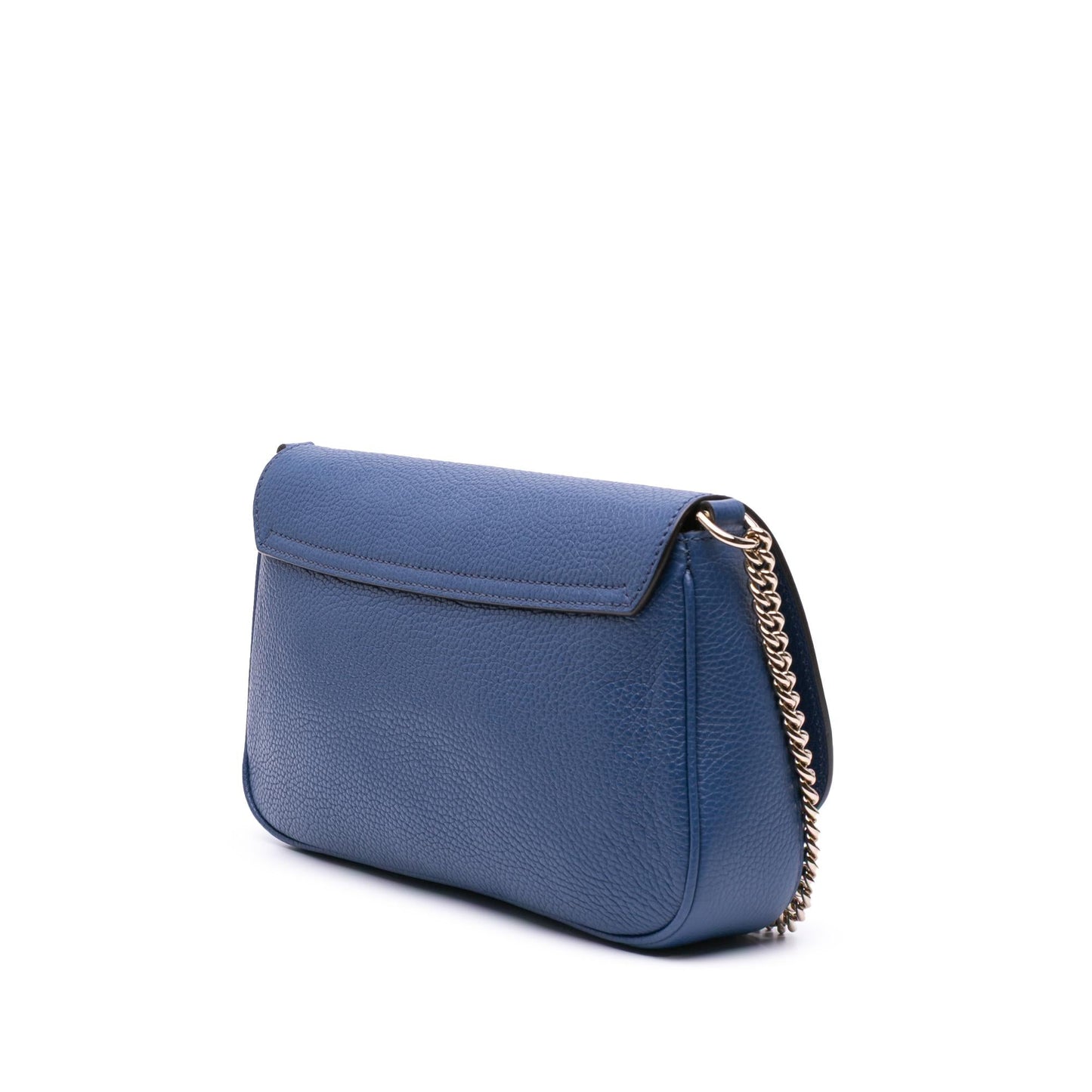 Gucci Medium Leather Soho Chain Flap Crossbody
