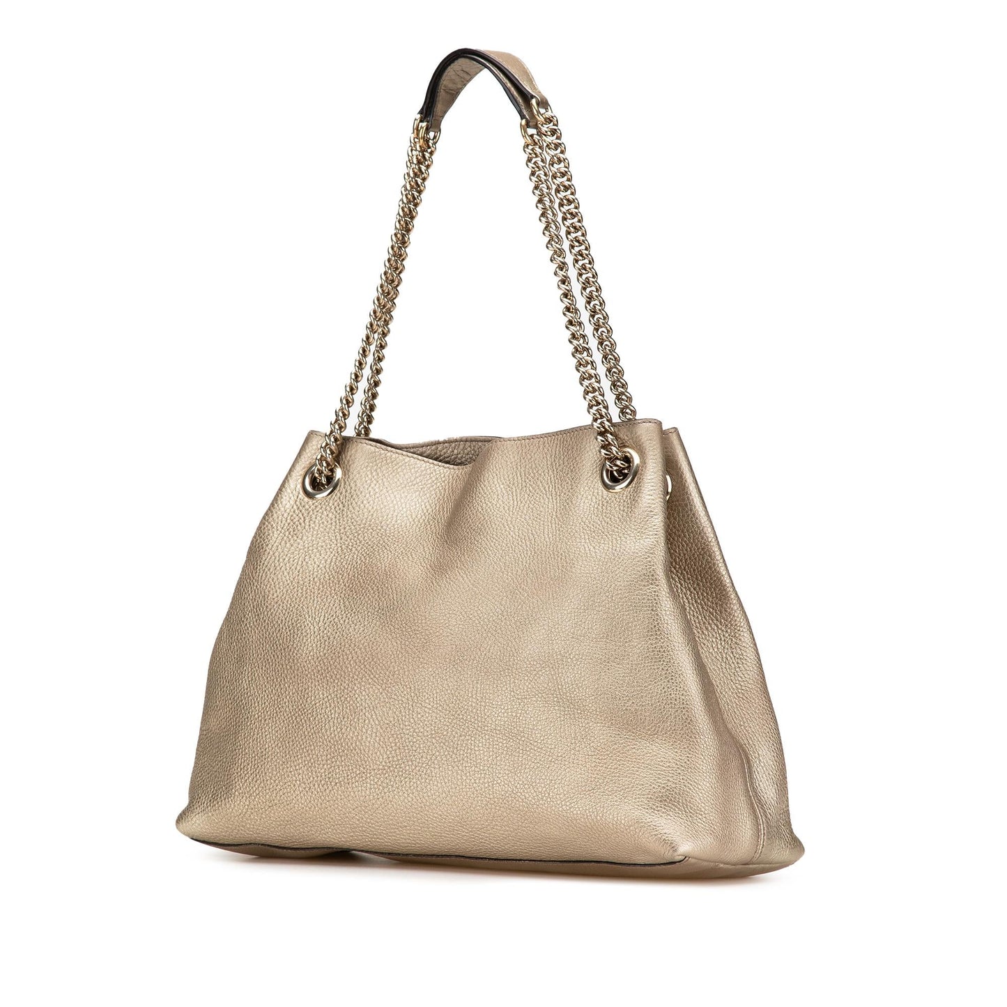 Gucci Medium Leather Soho Chain Tote