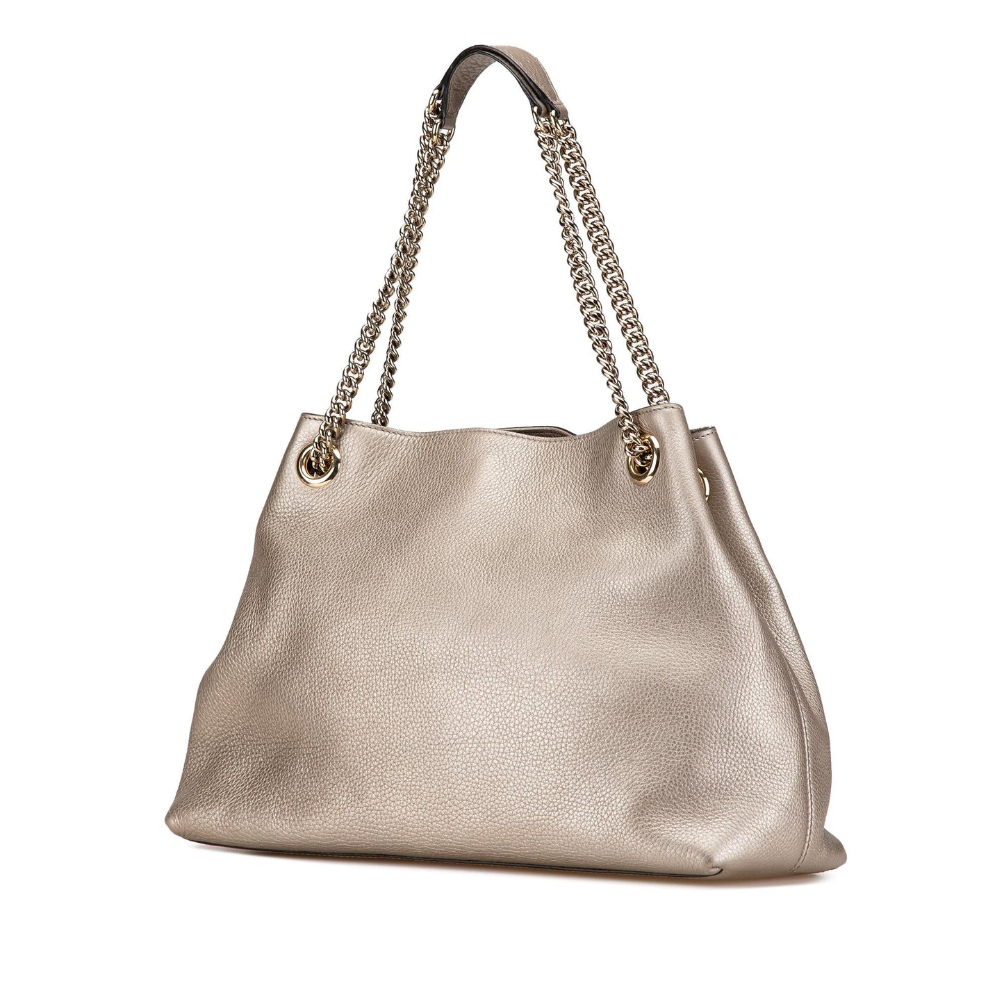 Gucci Medium Leather Soho Chain Tote