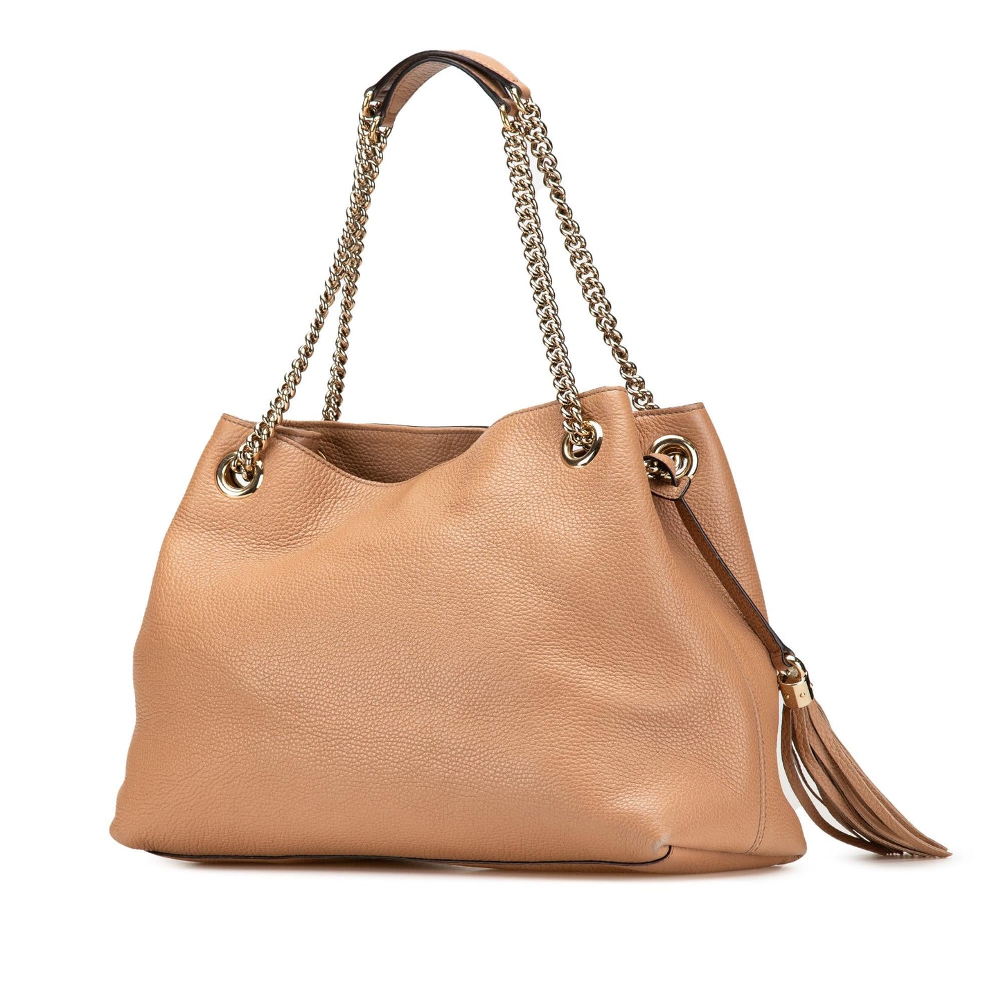 Gucci Medium Leather Soho Chain Tote