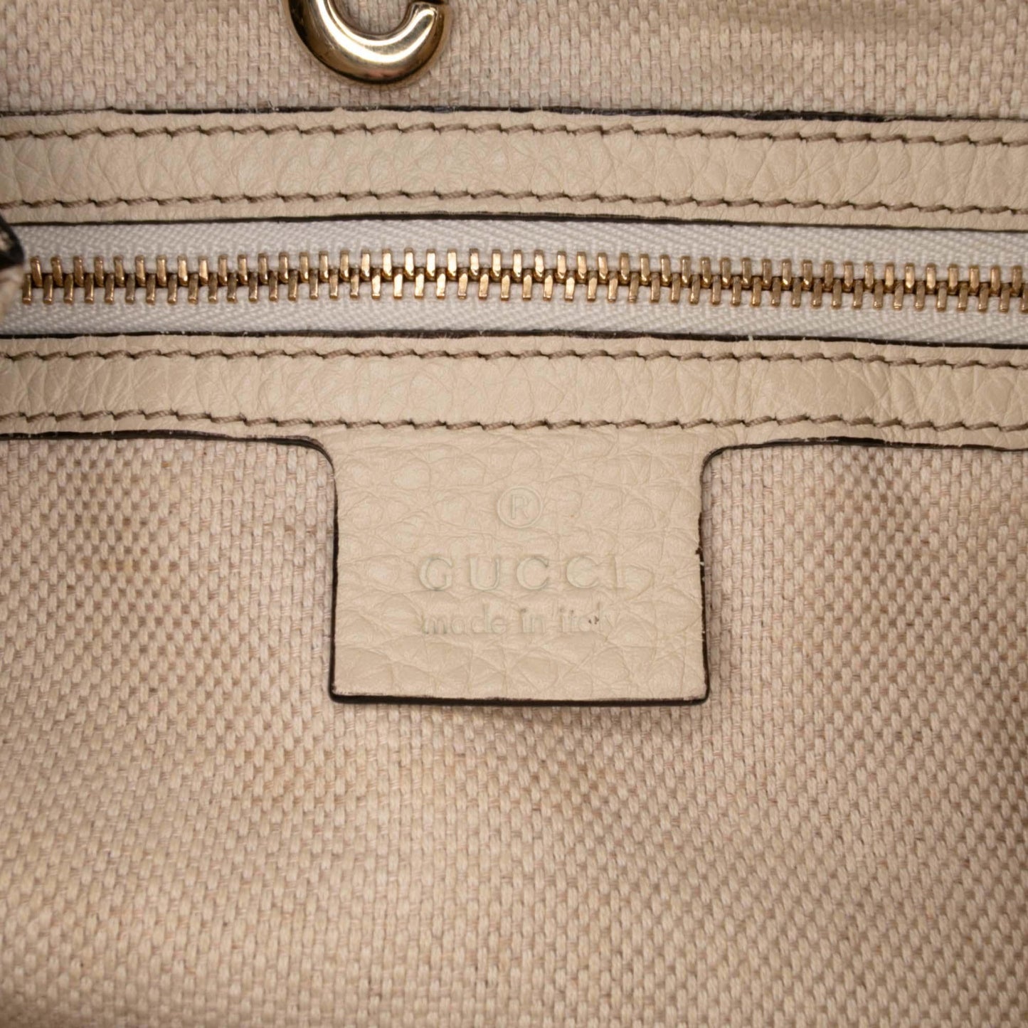 Gucci Medium Leather Soho Chain Tote