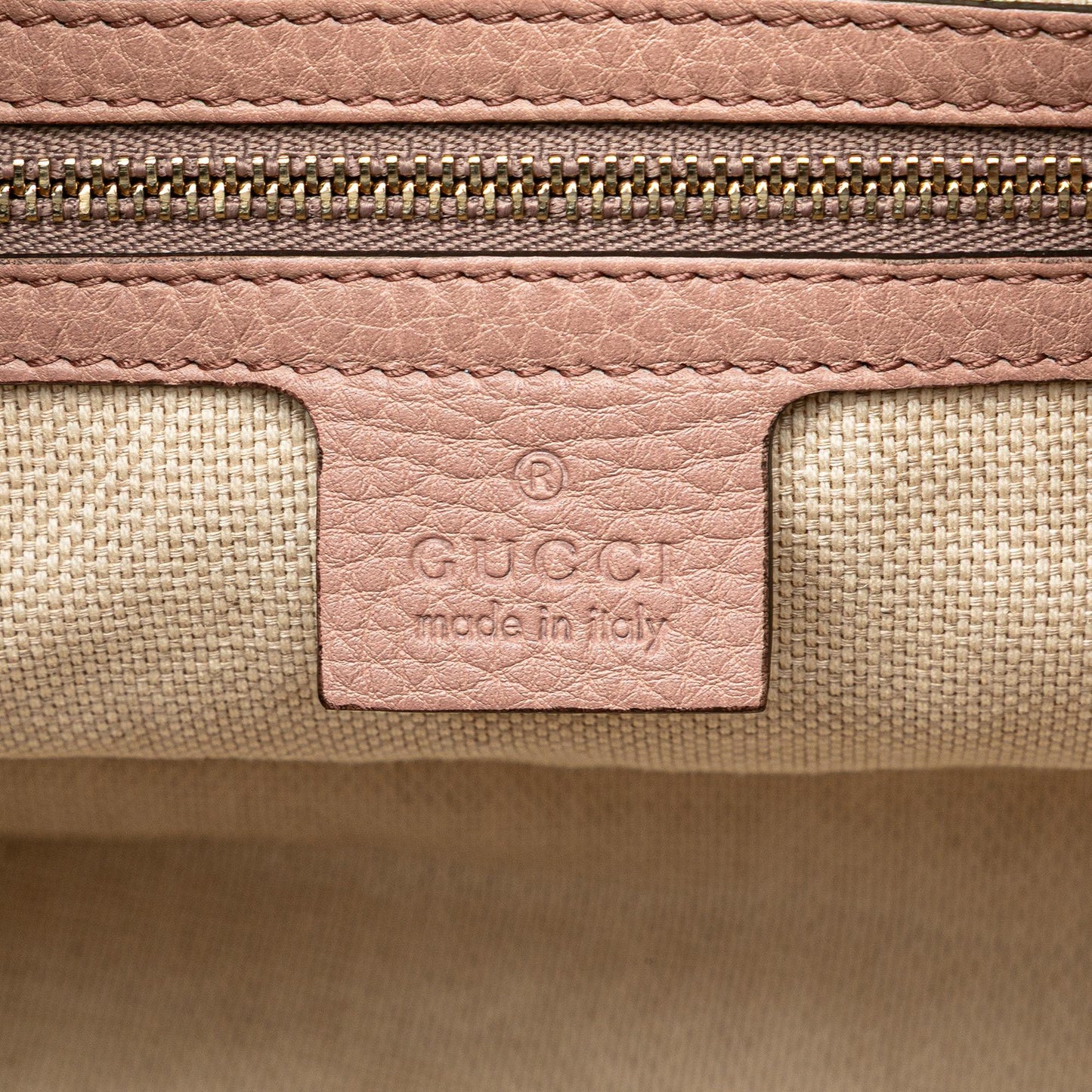 Gucci Medium Leather Soho Chain Tote