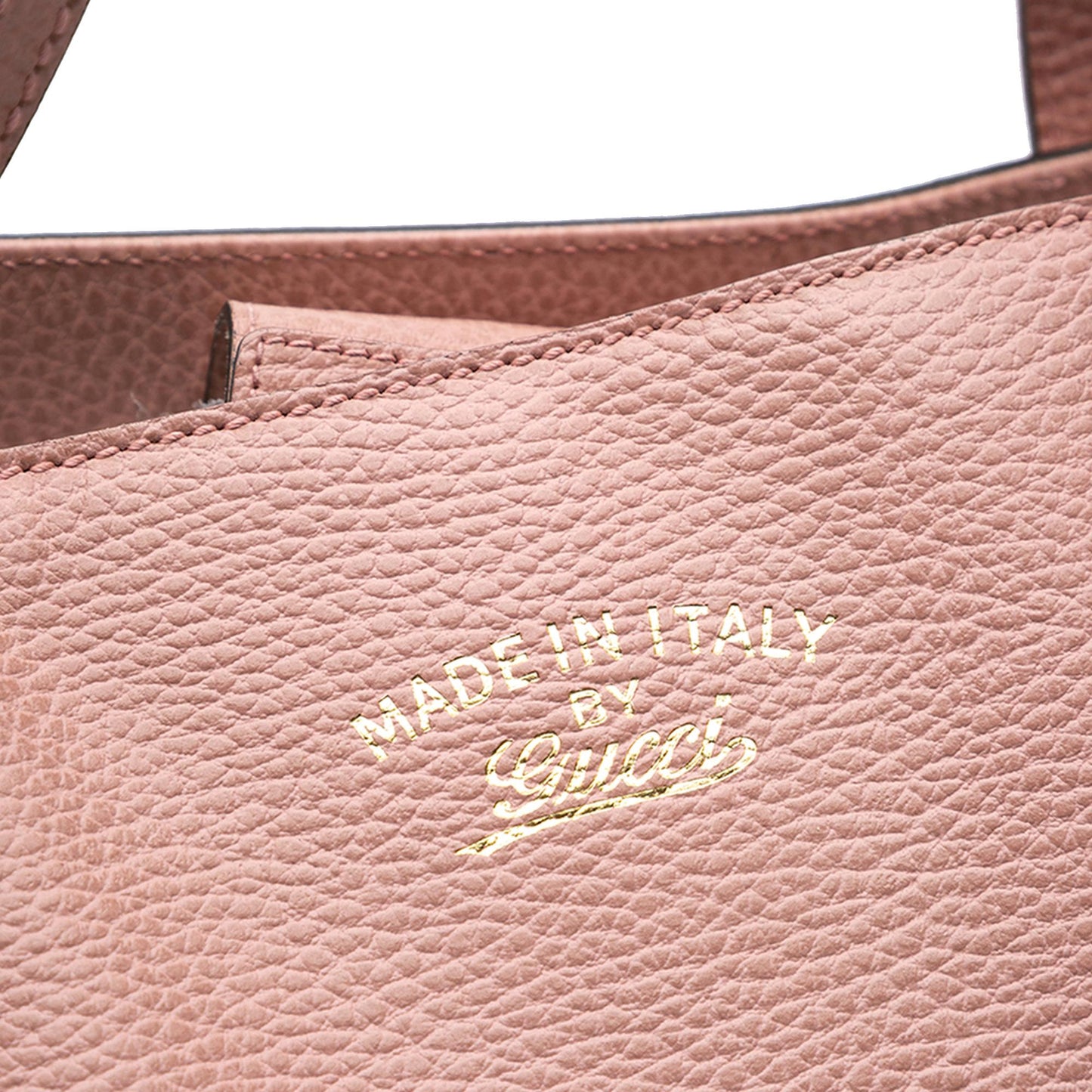 Gucci Medium Leather Swing Tote