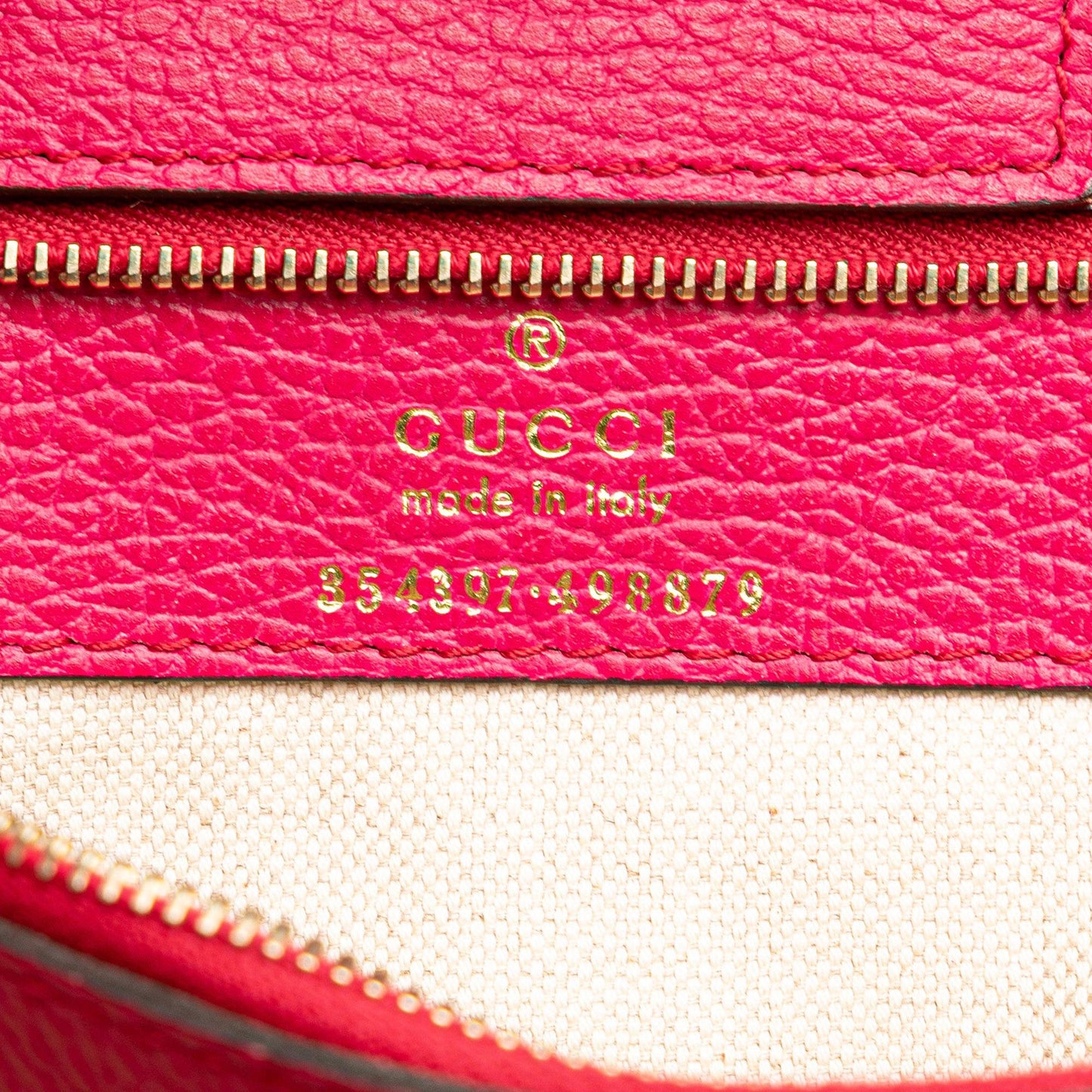 Gucci Medium Leather Swing Tote