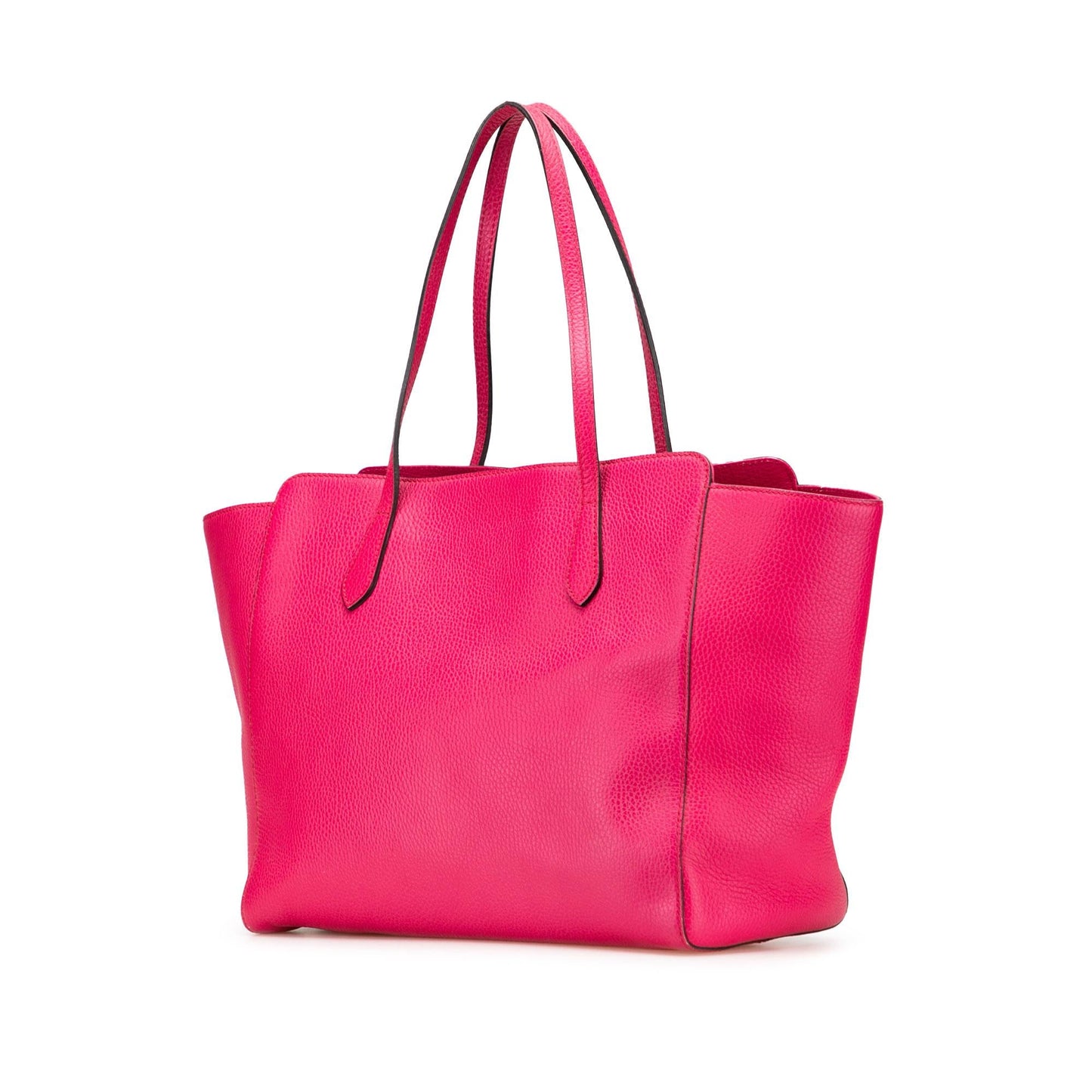 Gucci Medium Leather Swing Tote