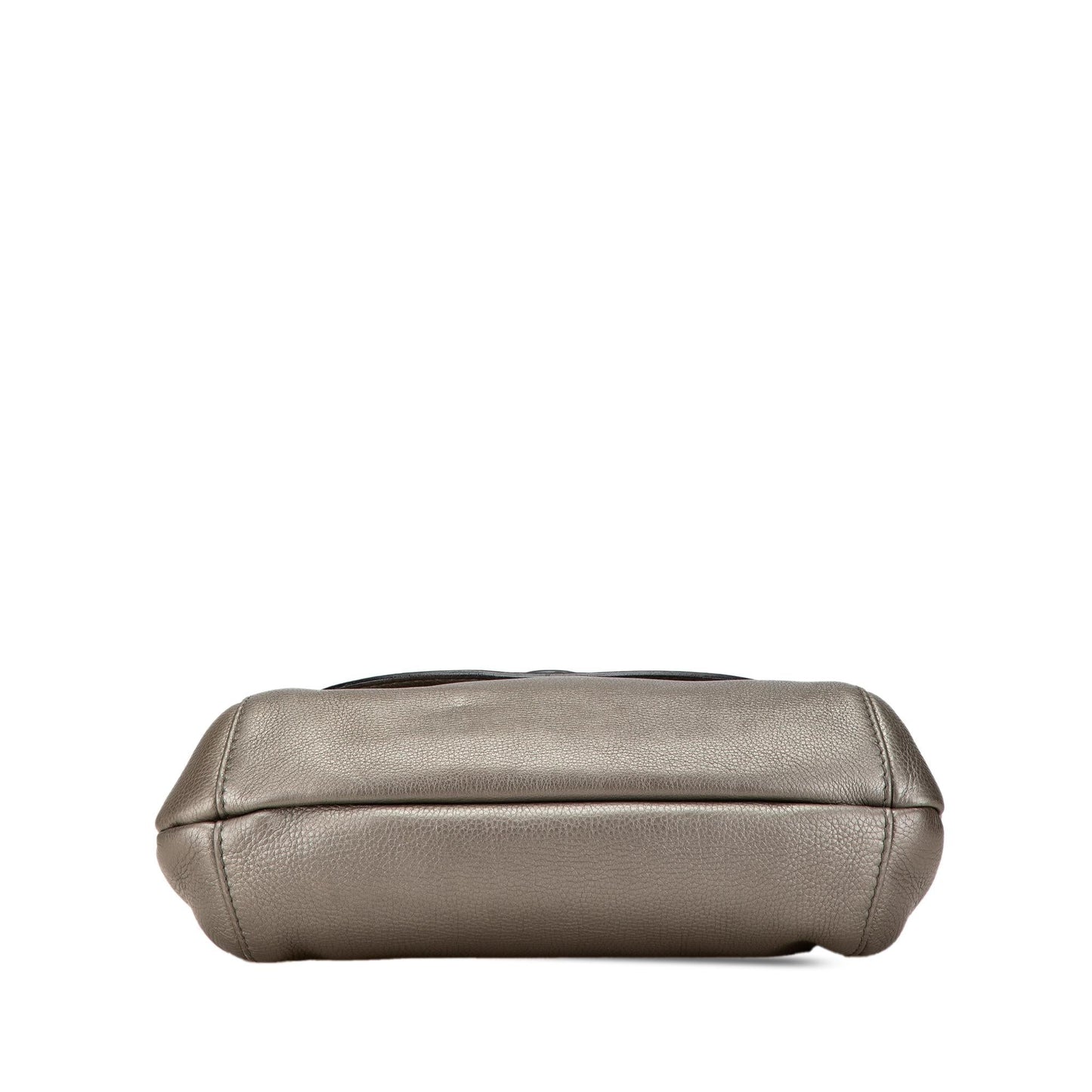Gucci Medium Leather Techno Horsebit Flap Shoulder Bag