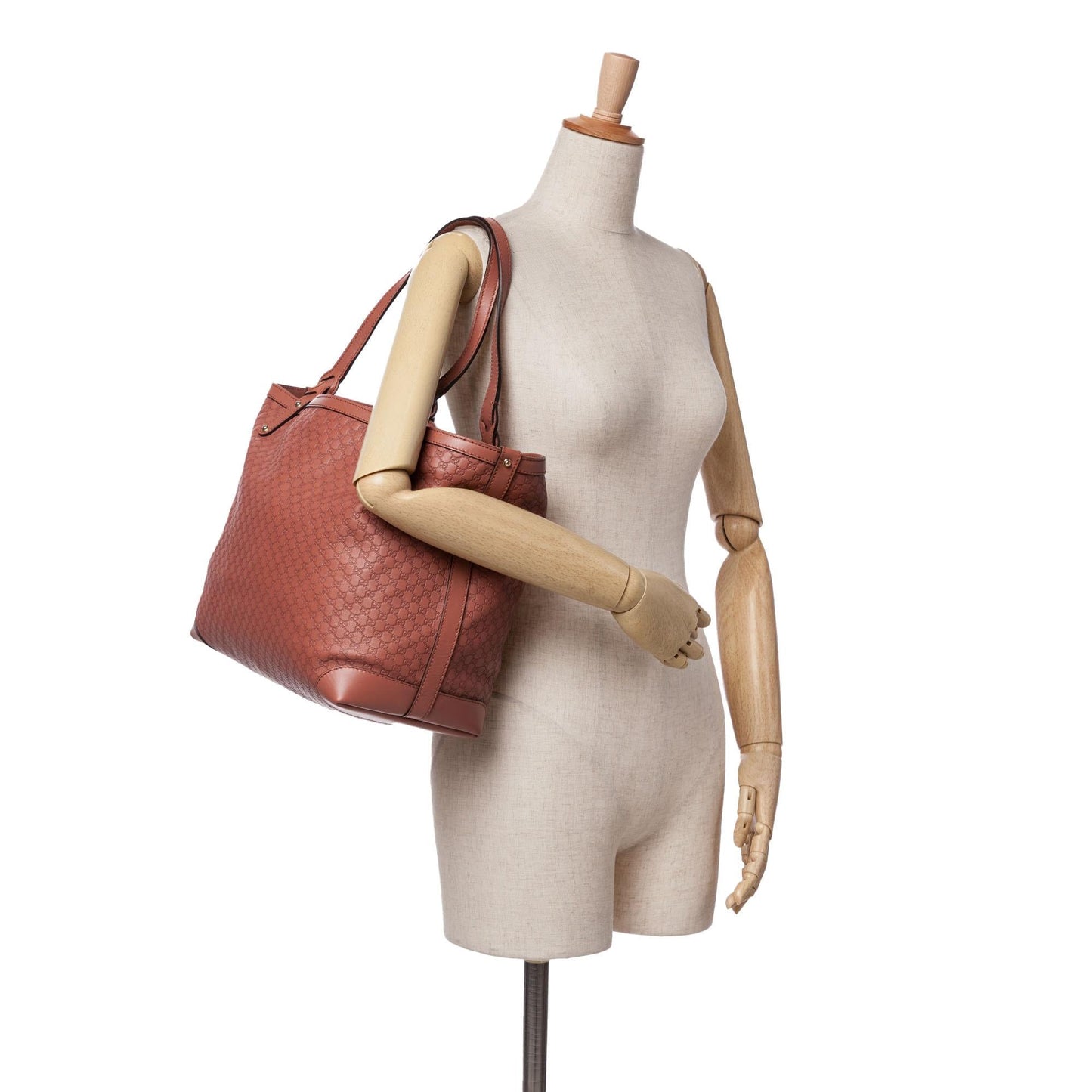 Gucci Medium Microguccissima Craft Tote