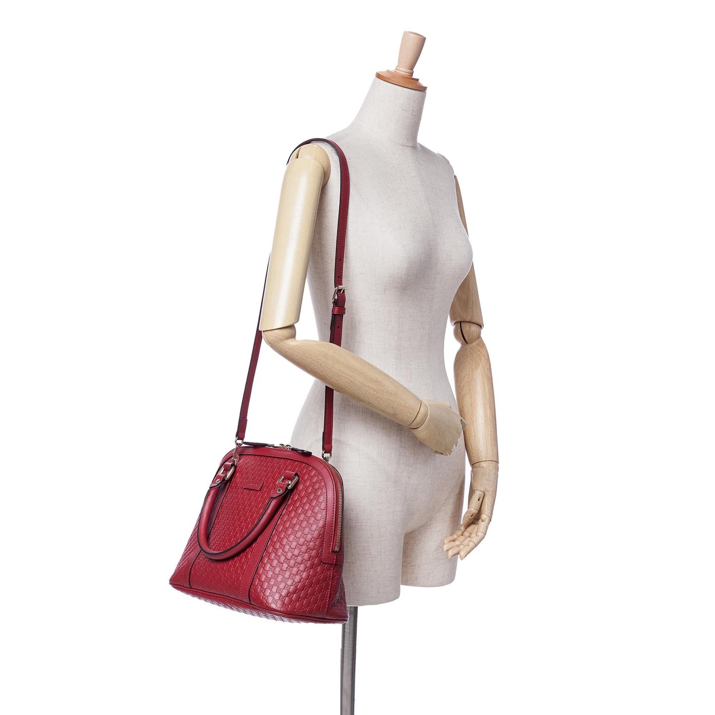 Gucci Medium Microguccissima Dome Satchel