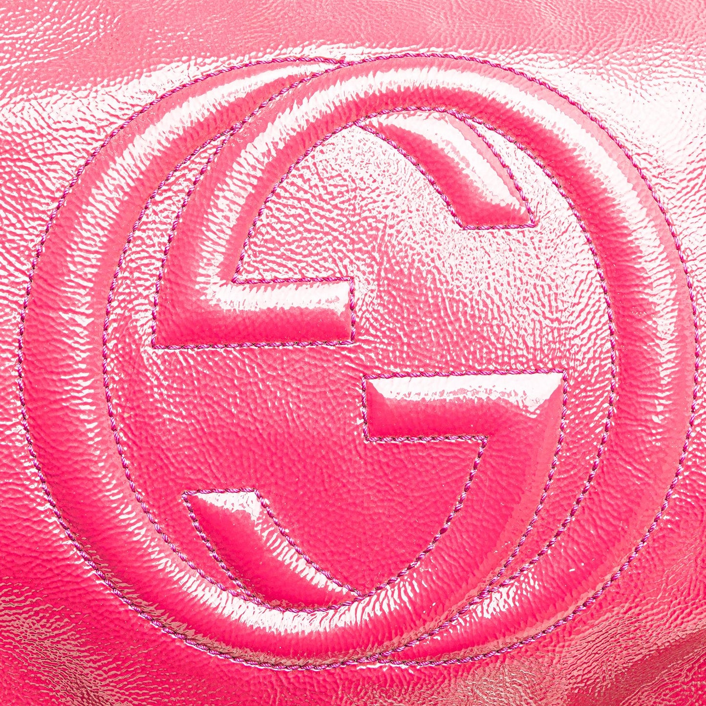 Gucci Medium Patent Soho Chain Tote