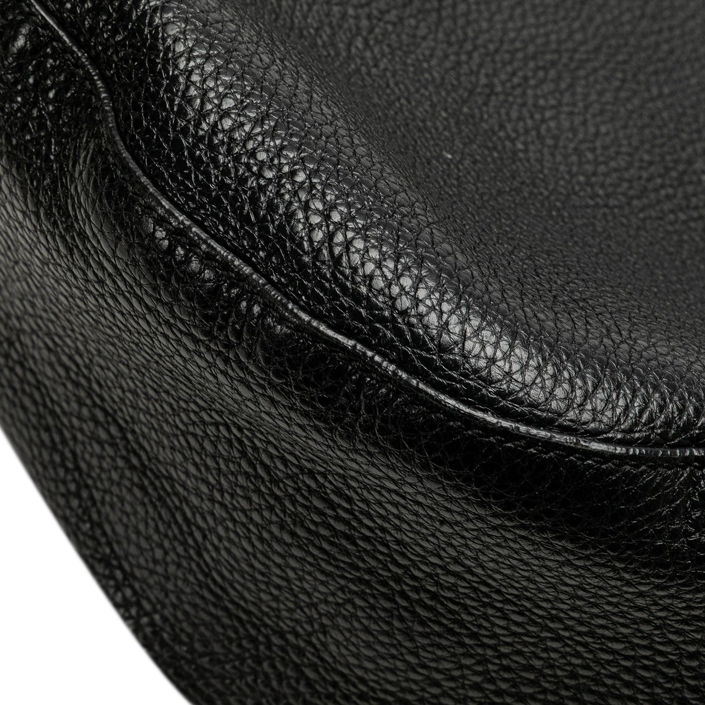 Gucci Medium Pebbled Calfskin Twill Tote