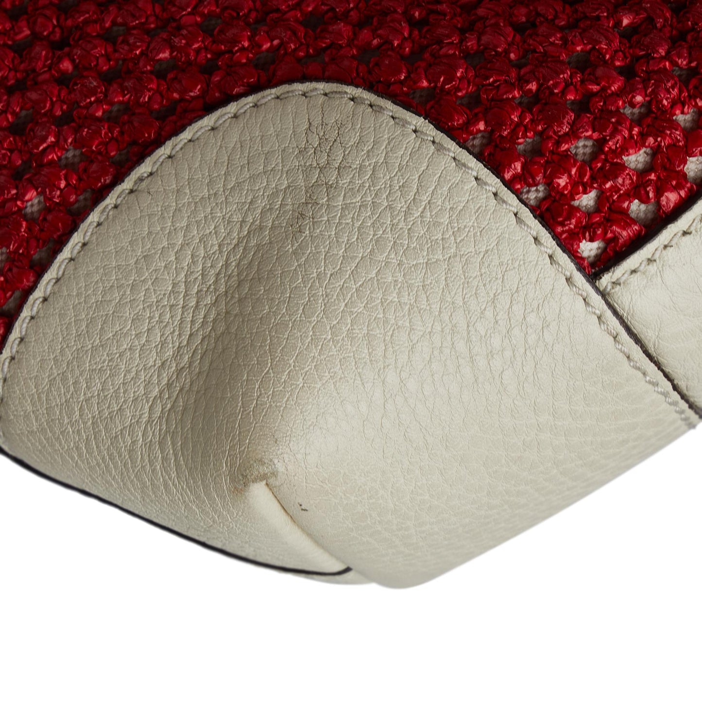 Gucci Medium Raffia Bamboo Shopper Tote (SHG-huzjM4)