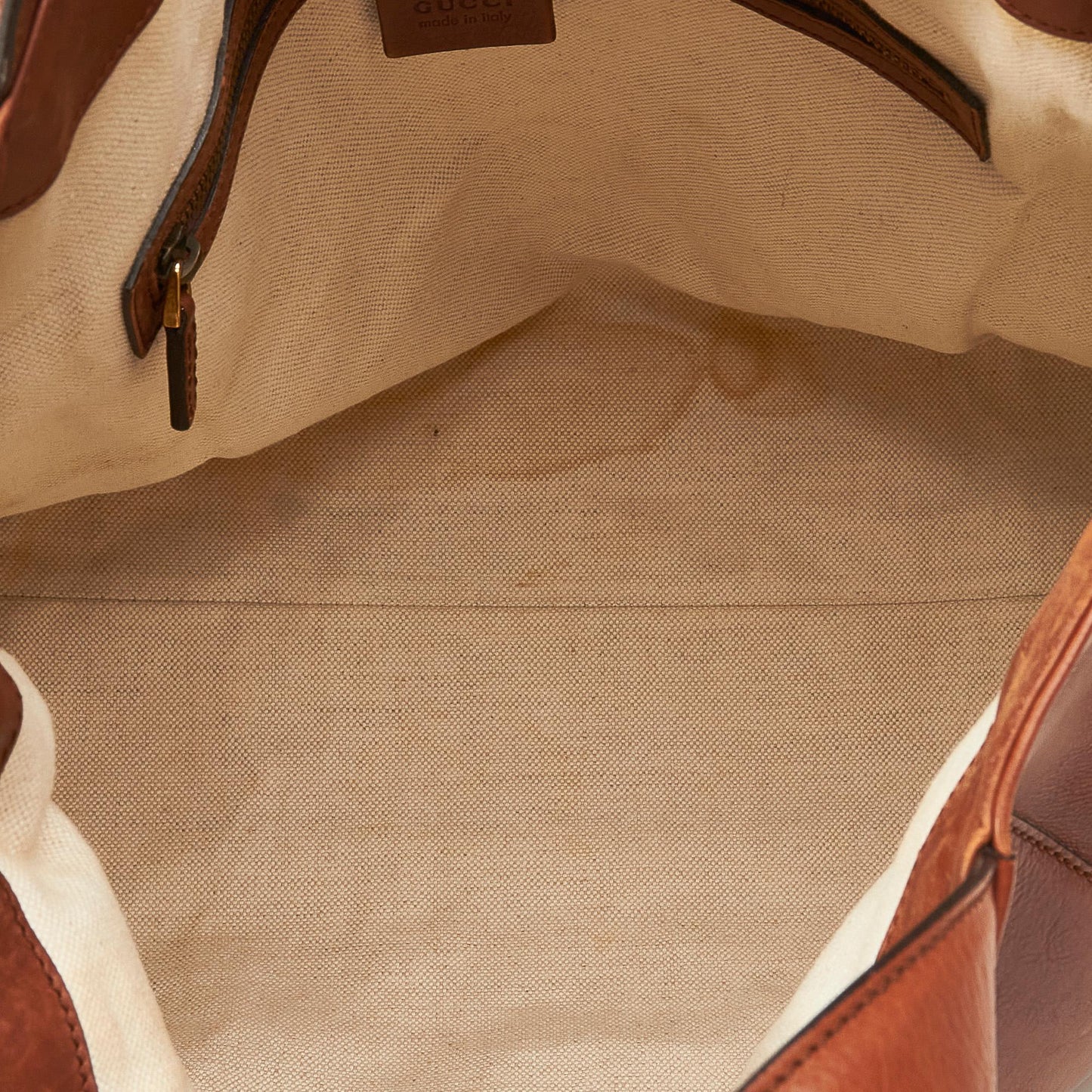 Gucci Medium Ribot Horse Head Tote Bag (SHG-4pAauu)